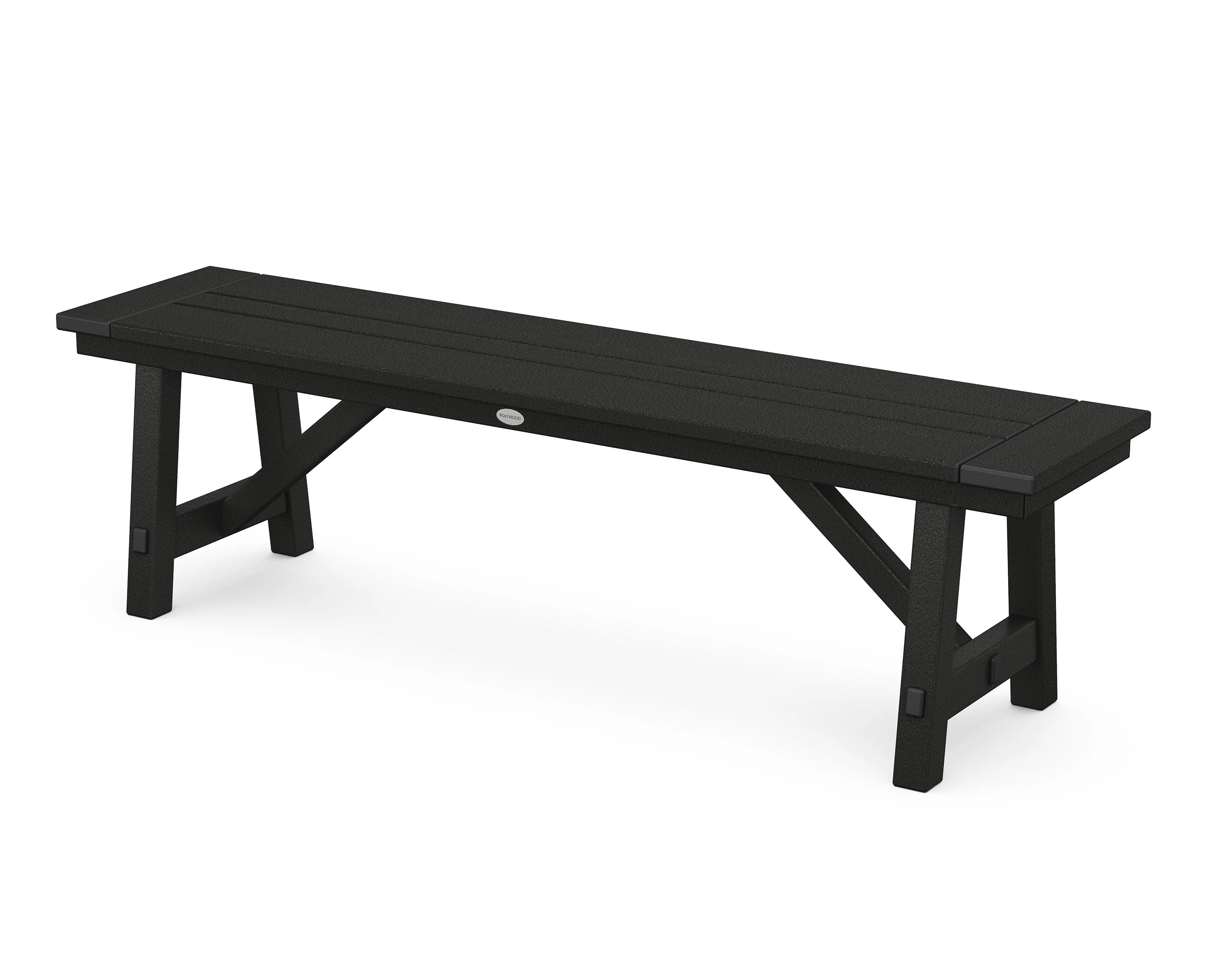 Rustic Farmhouse 60" Backless Bench - Image 10