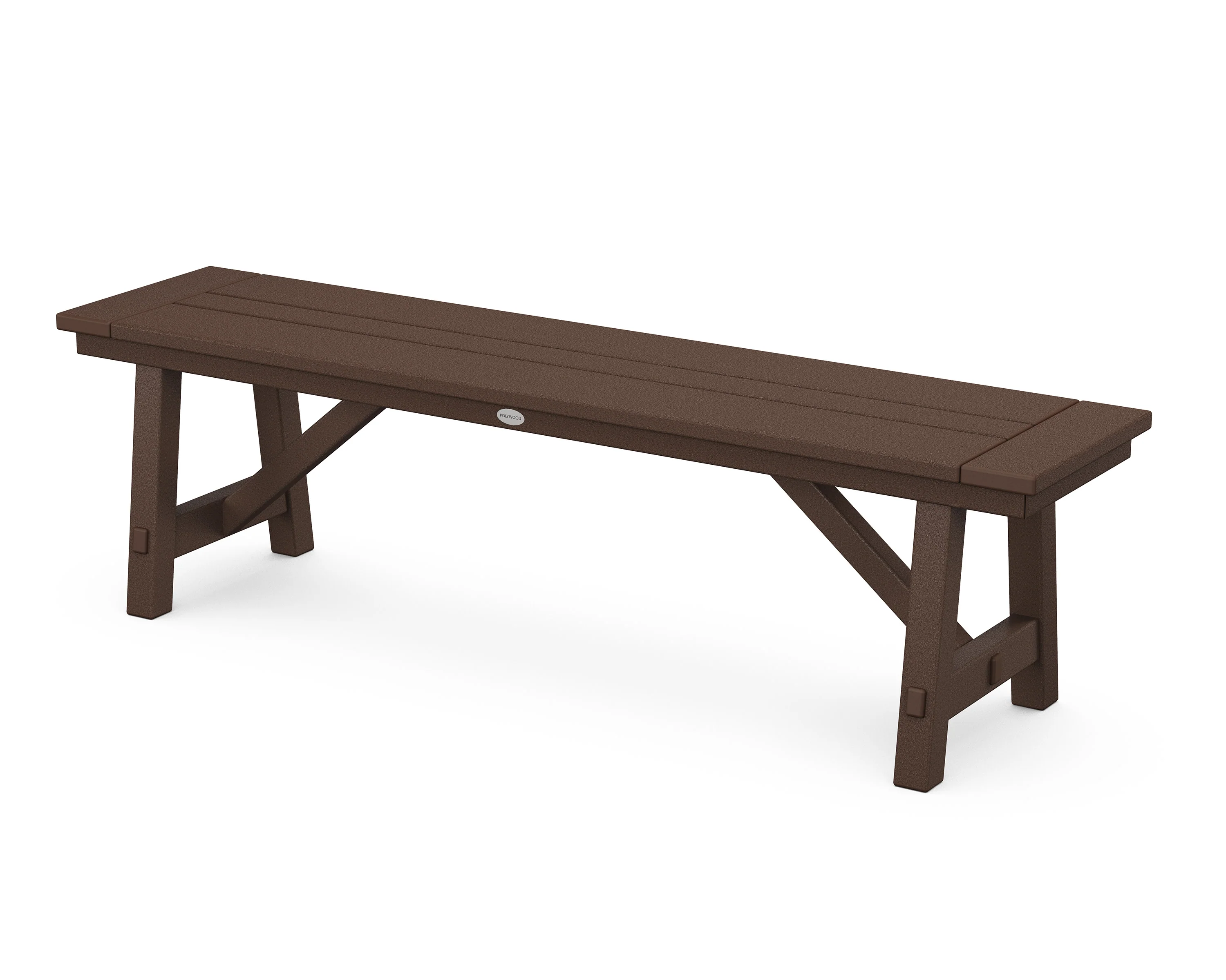 Rustic Farmhouse 60" Backless Bench - Image 13