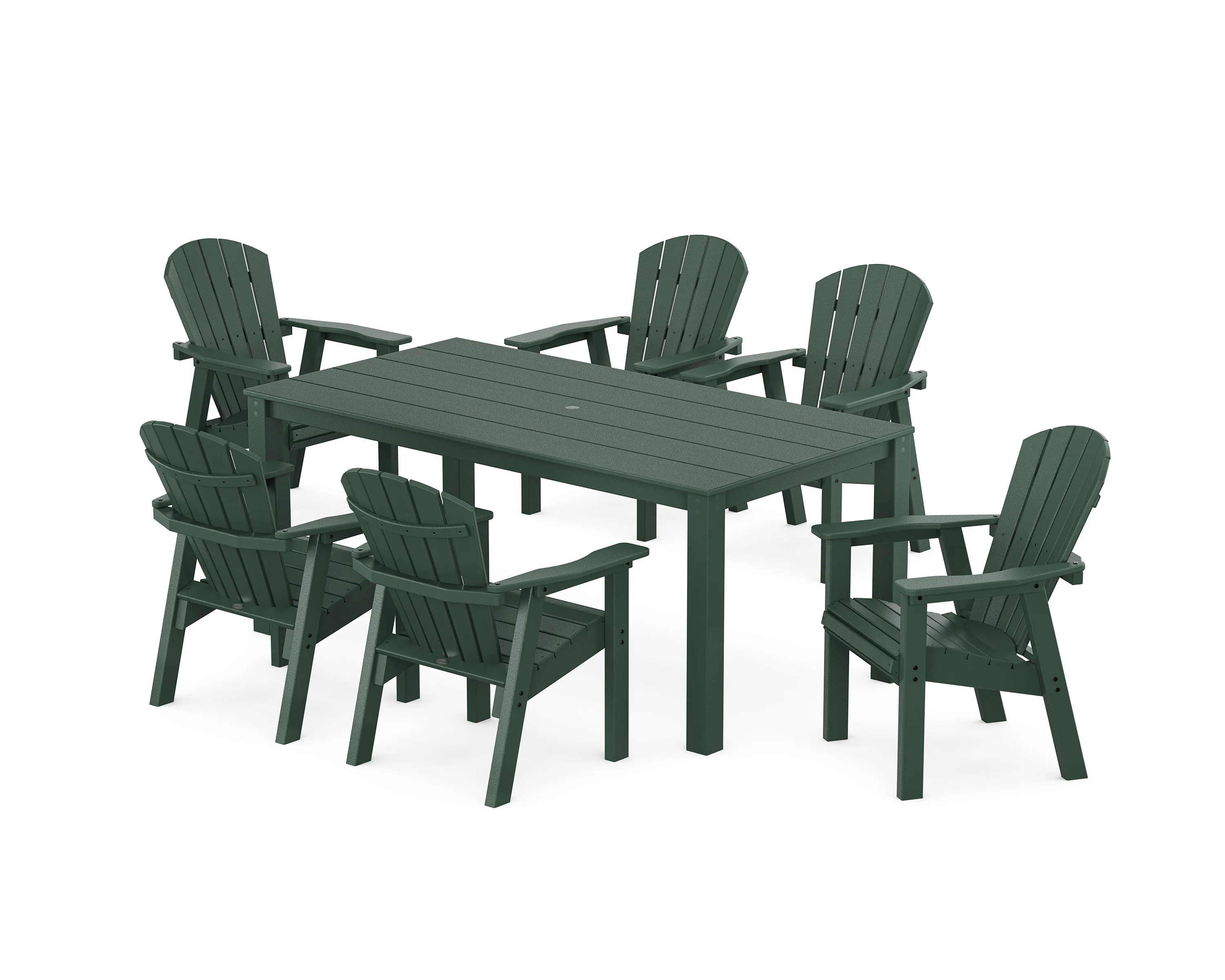 Seashell 7-Piece Parsons Dining Set - Image 8