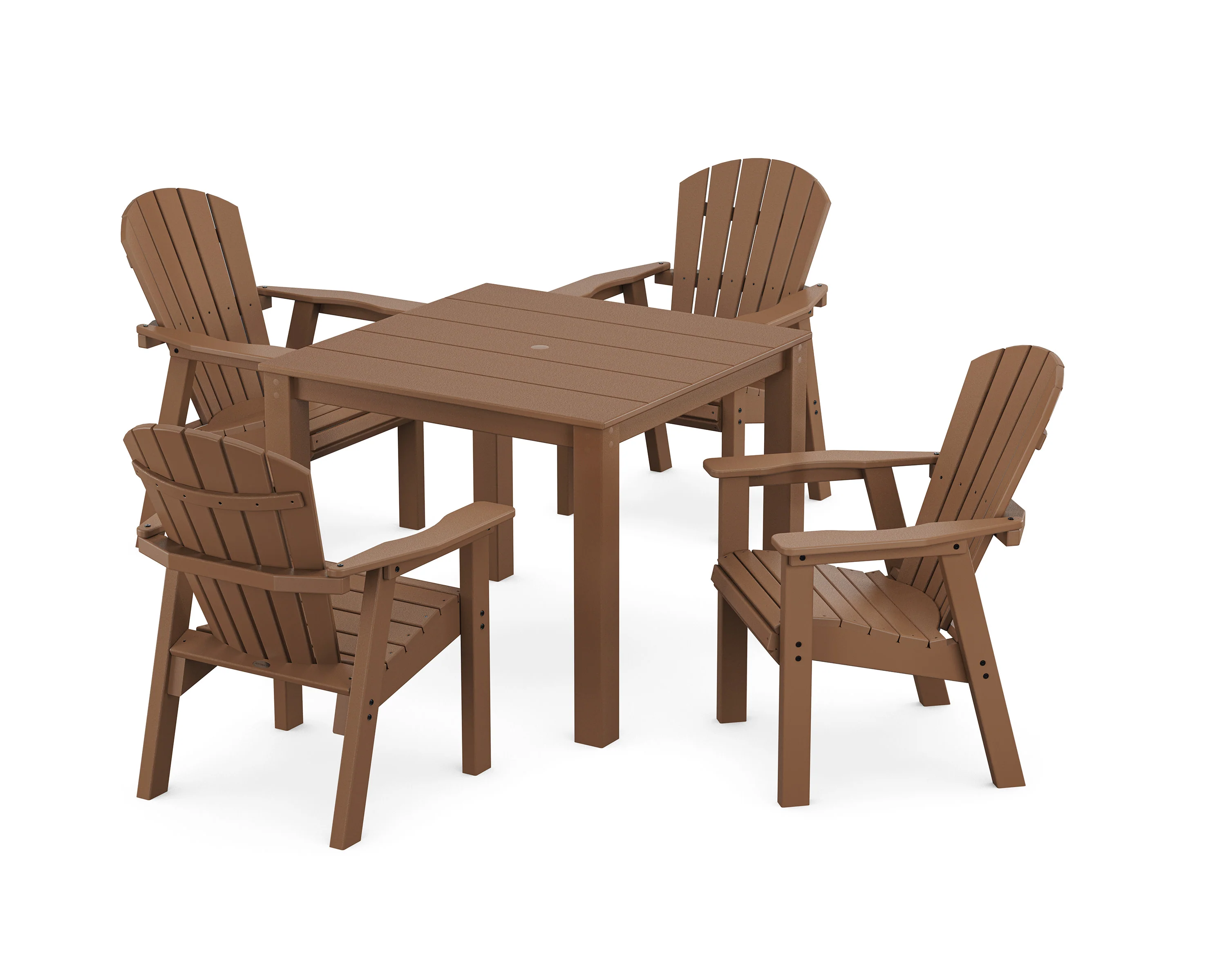 Seashell Coast 5-Piece Parsons Dining Set - Image 4