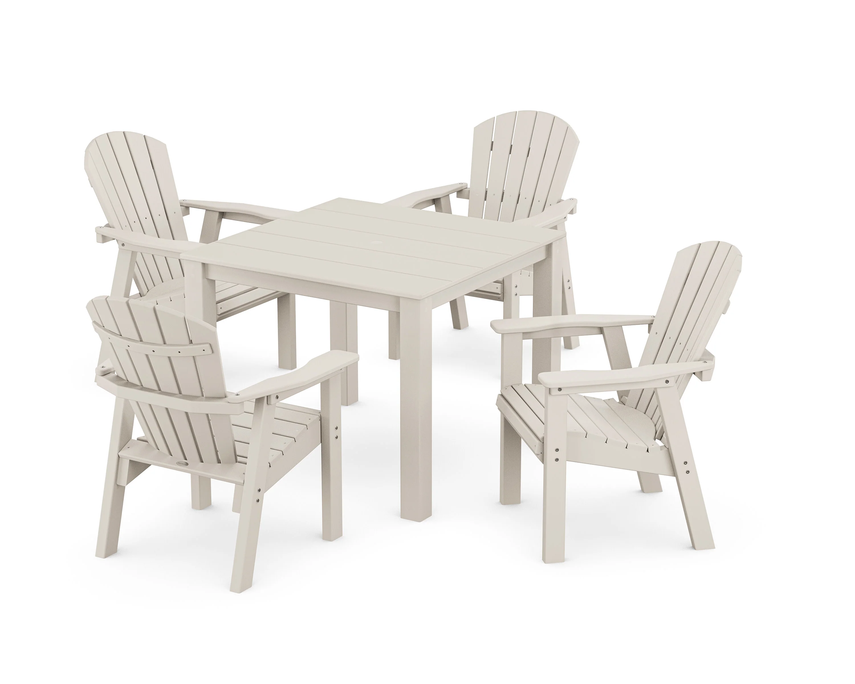 Seashell Coast 5-Piece Parsons Dining Set - Image 7