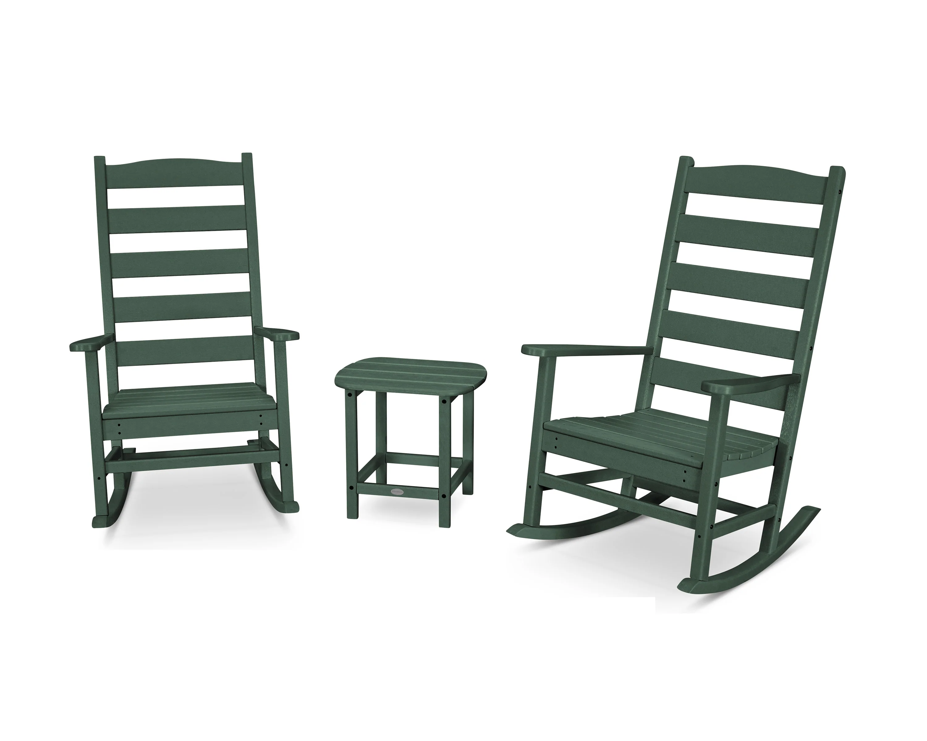 Shaker 3-Piece Porch Rocking Chair Set - Image 11
