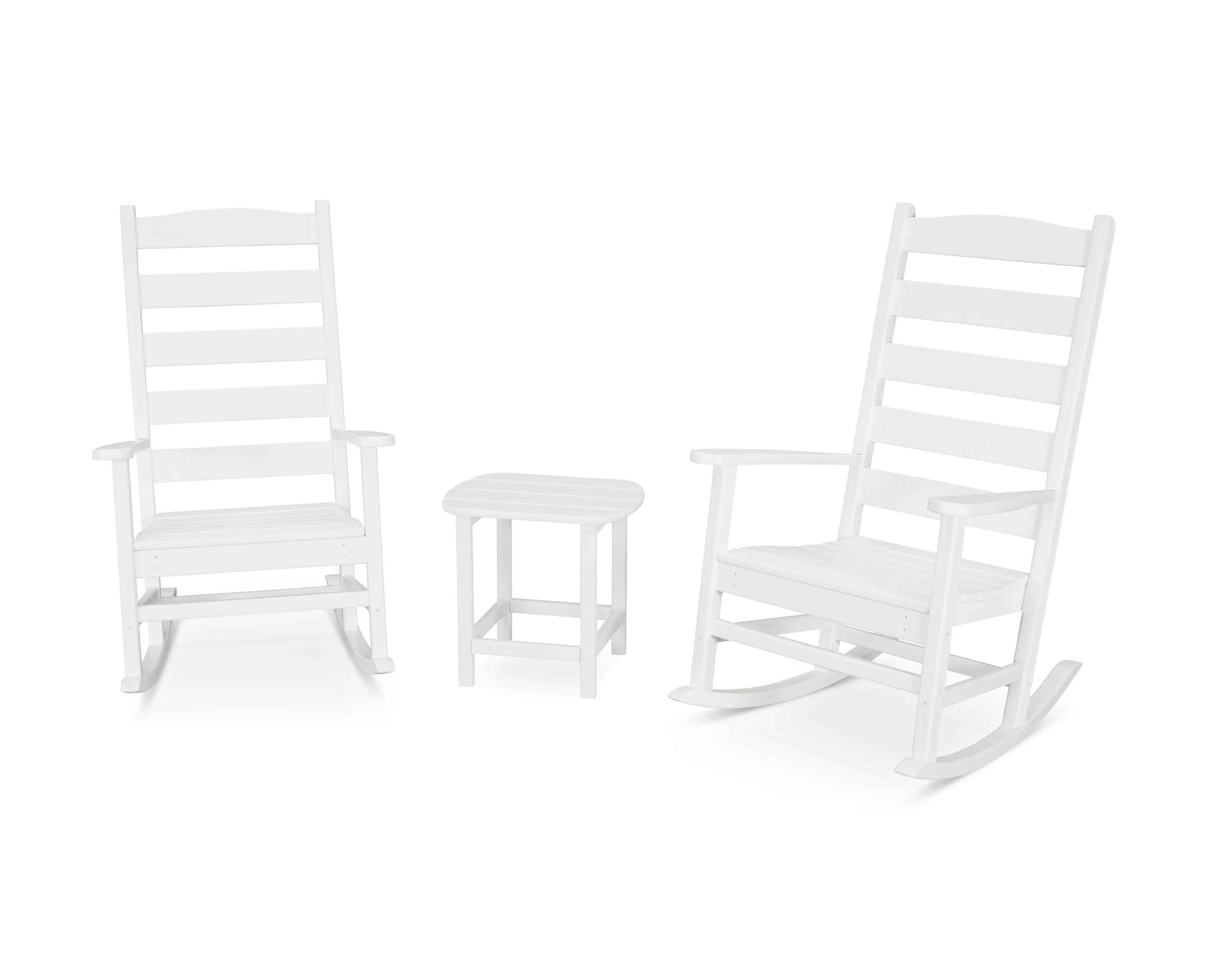 Shaker 3-Piece Porch Rocking Chair Set - Image 9
