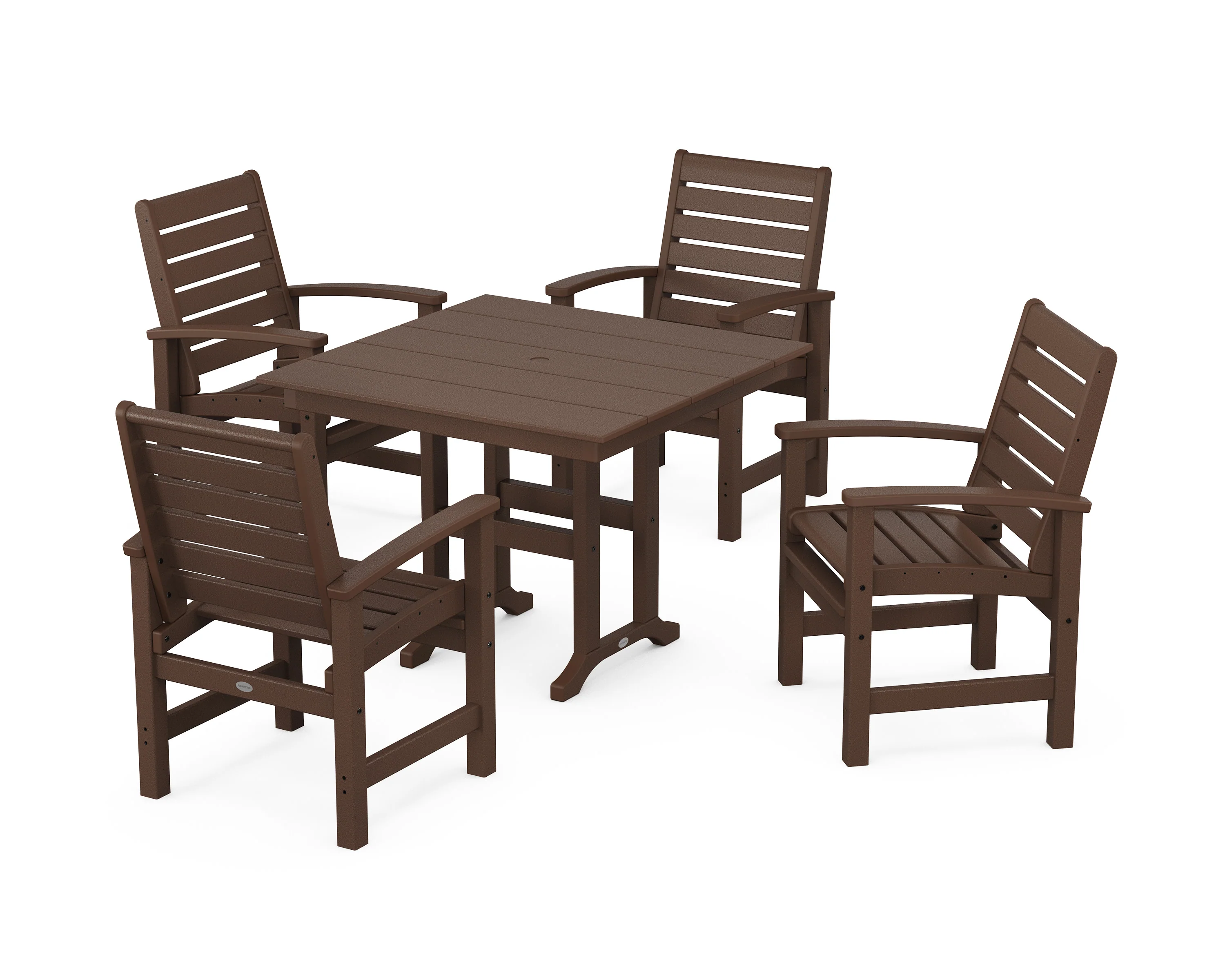 Signature 5-Piece Farmhouse Dining Set - Image 3