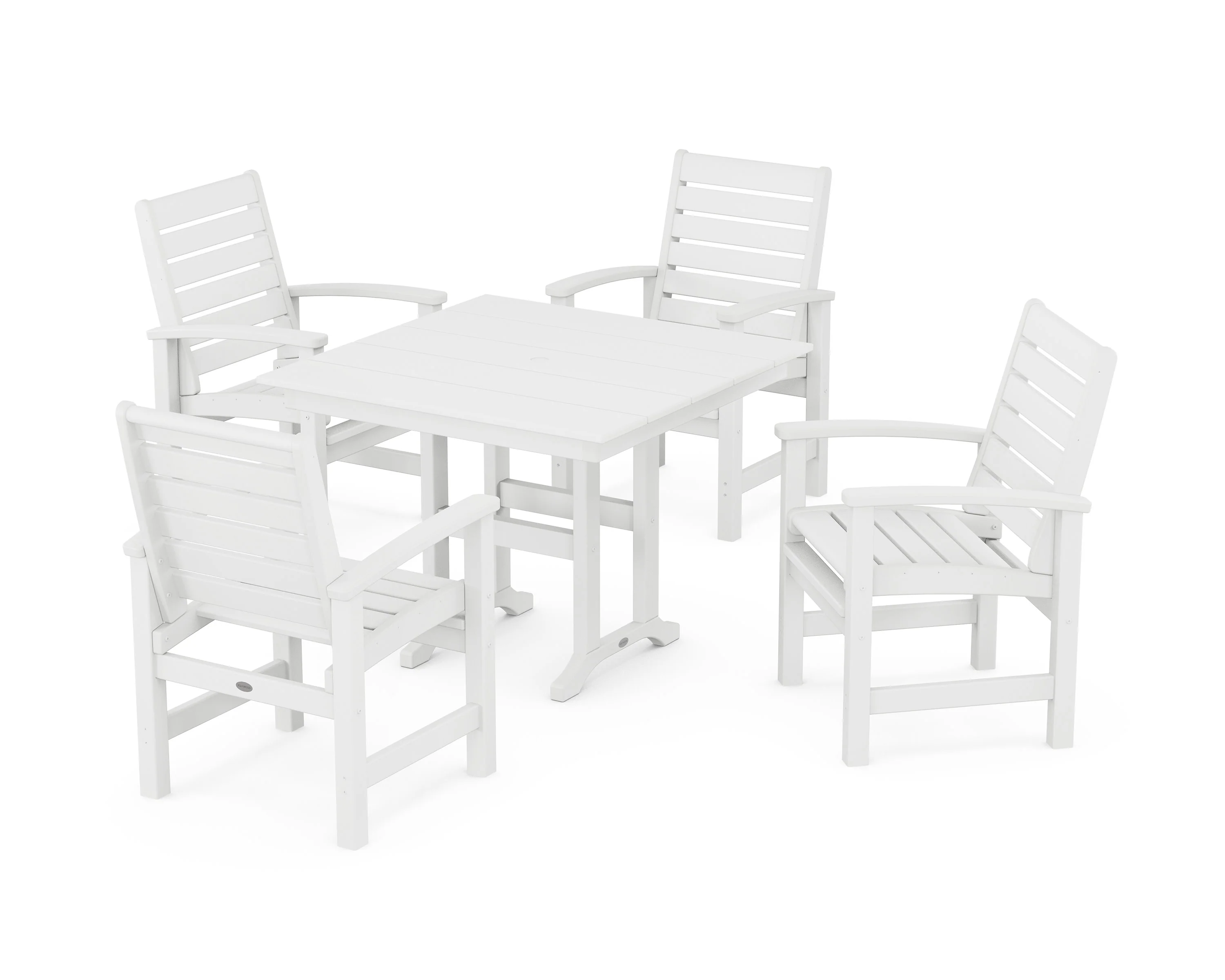 Signature 5-Piece Farmhouse Dining Set - Image 5