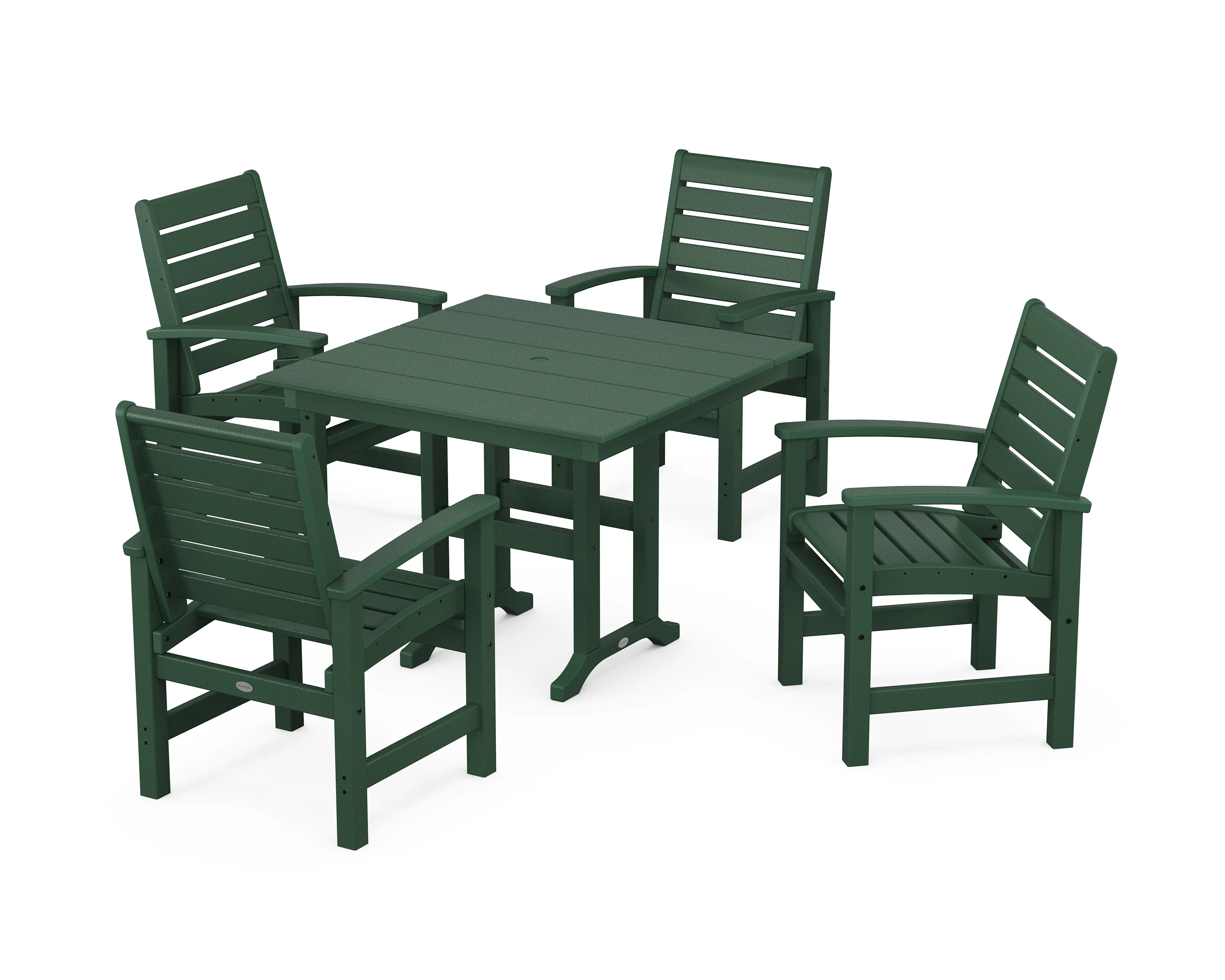 Signature 5-Piece Farmhouse Dining Set - Image 6