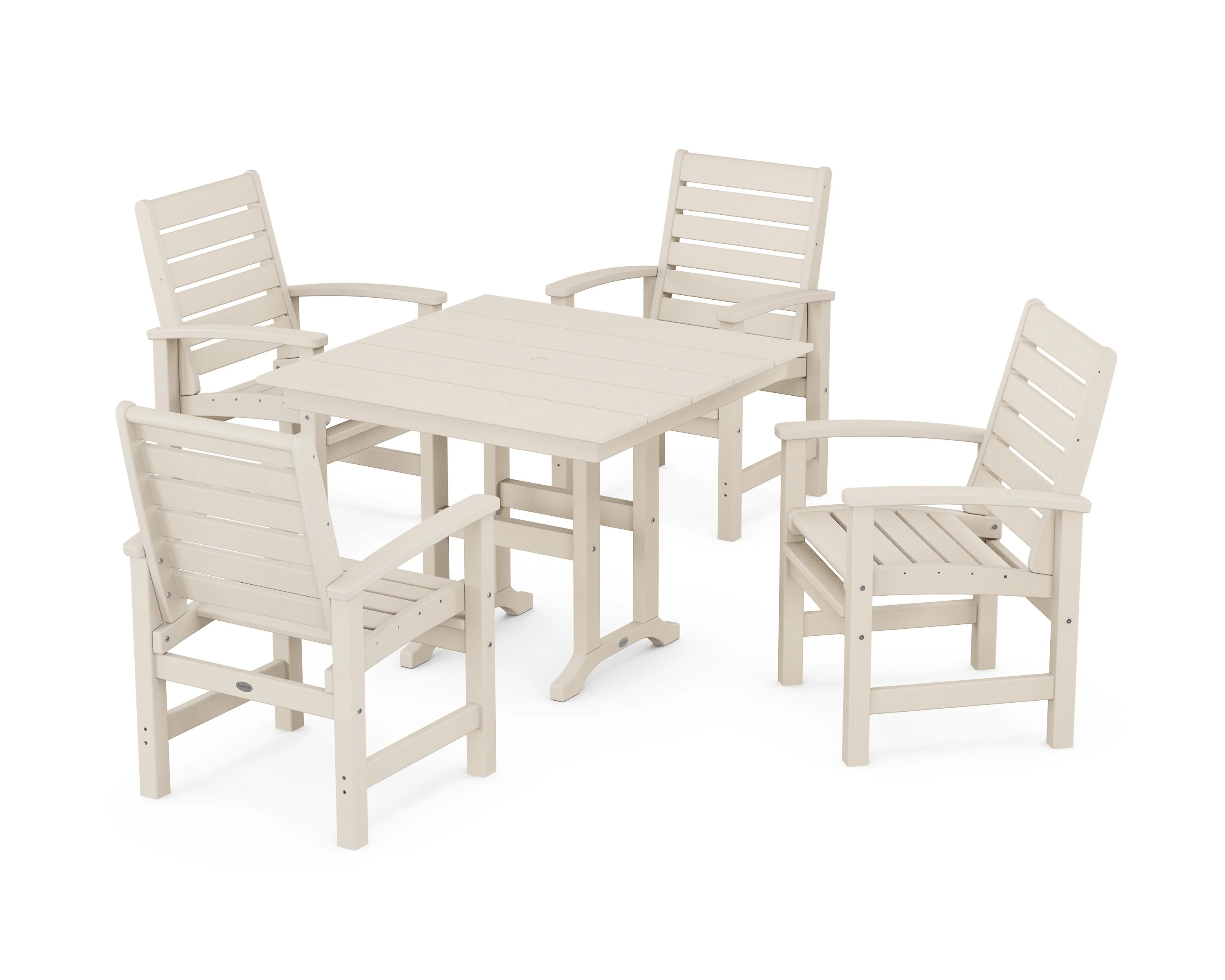 Signature 5-Piece Farmhouse Dining Set - Image 7