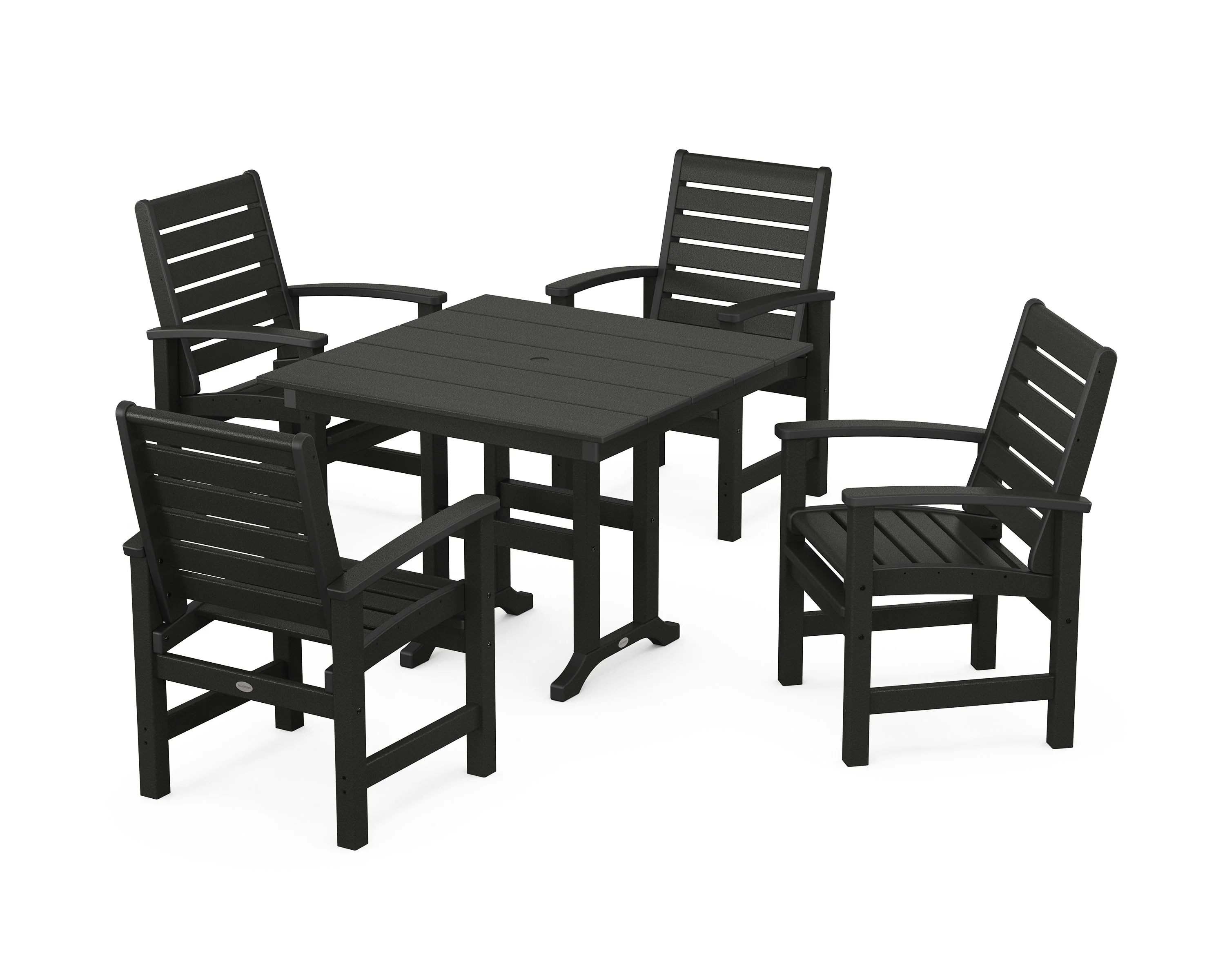 Signature 5-Piece Farmhouse Dining Set - Image 8