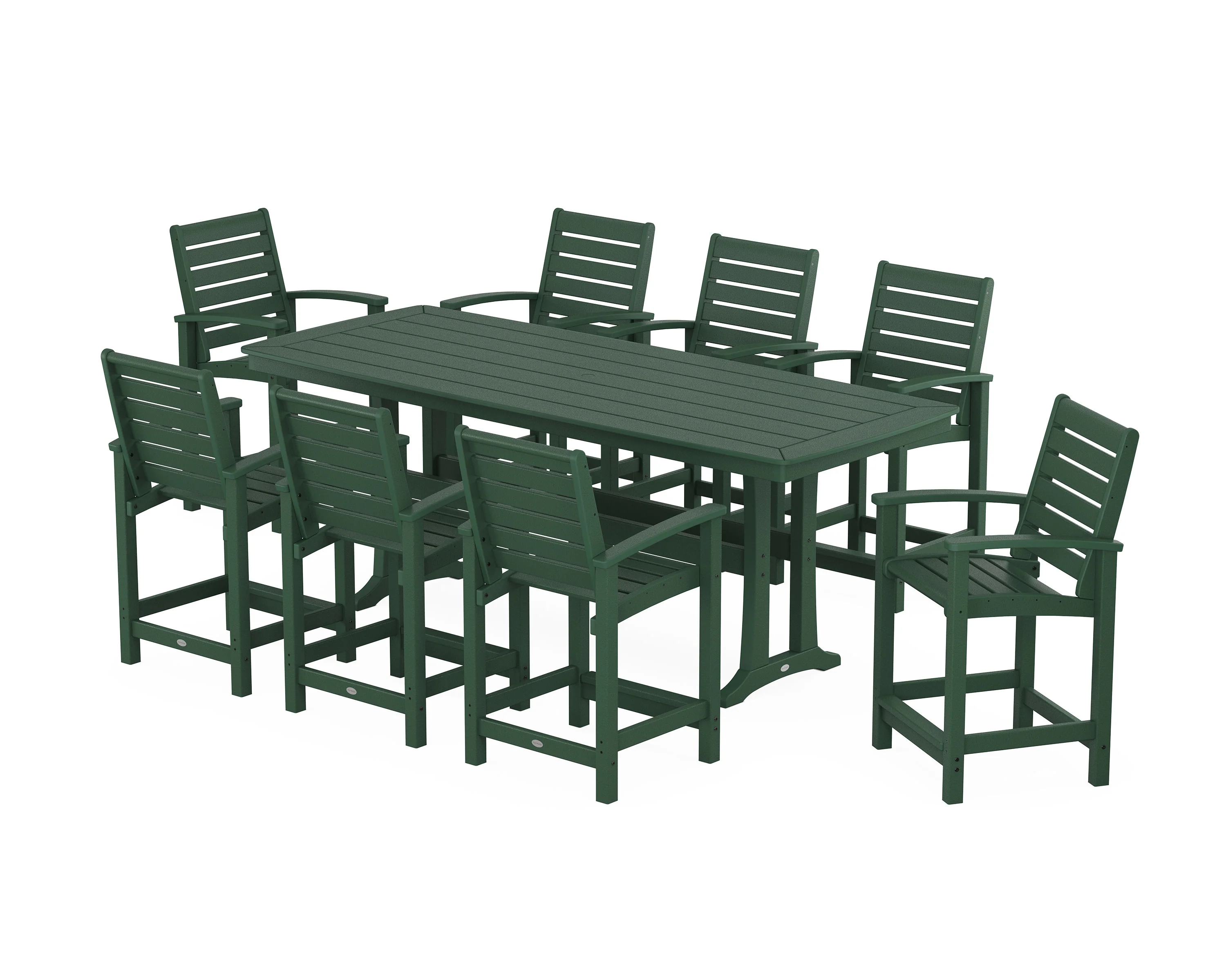 Signature 9-Piece Counter Set with Trestle Legs - Image 5