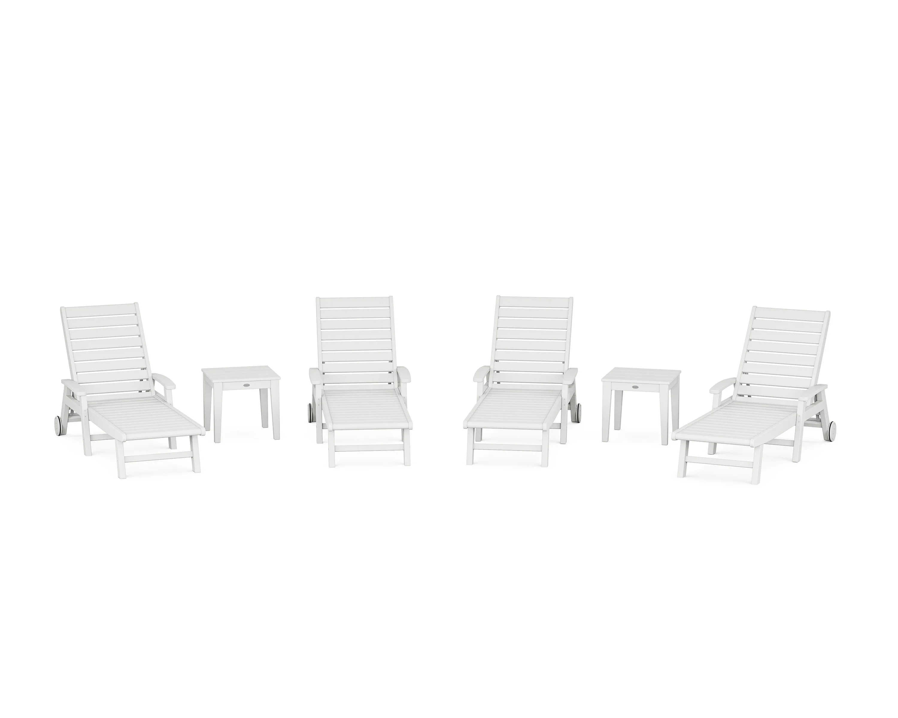 Signature Chaise 6-Piece Set with Wheels - Image 3