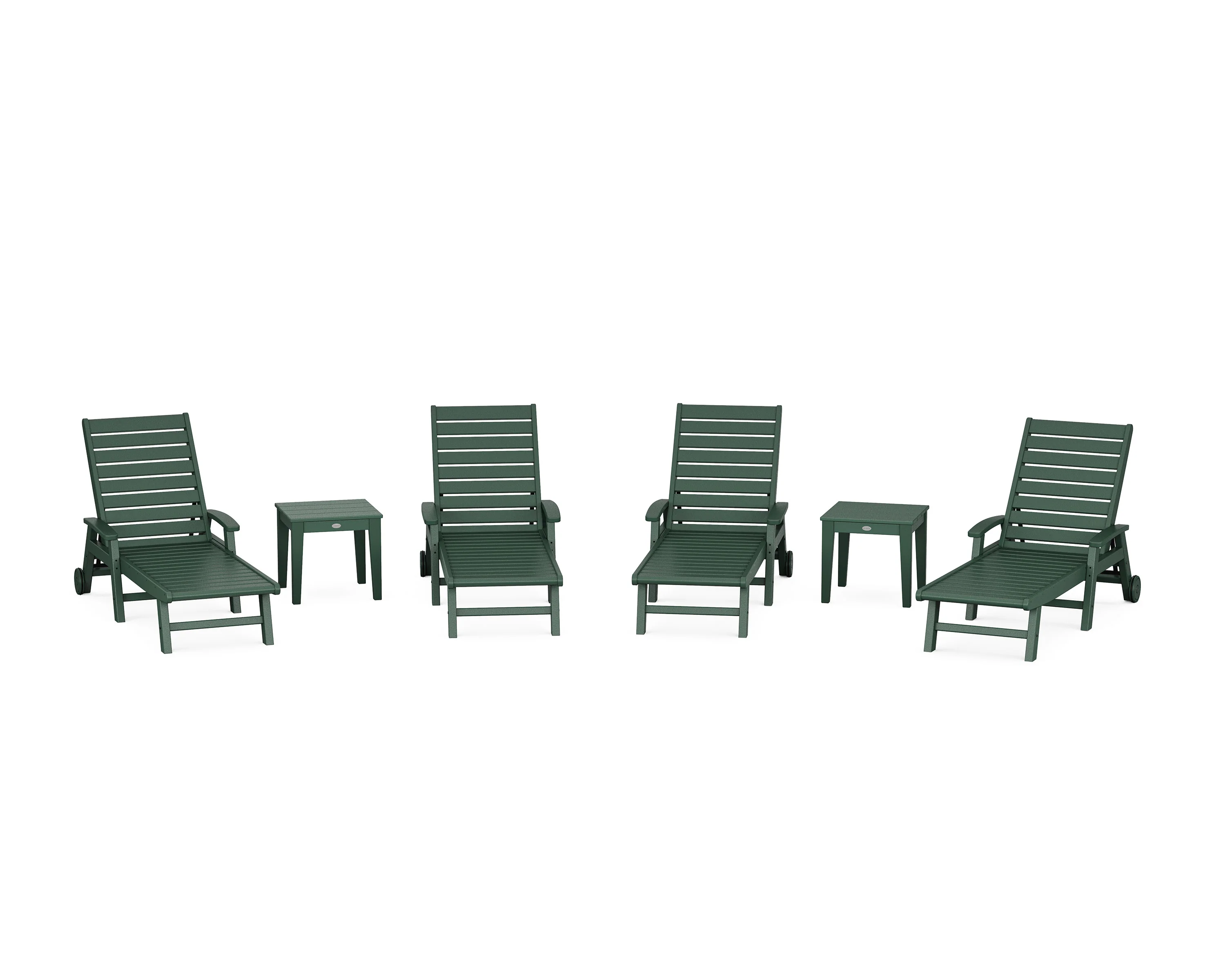 Signature Chaise 6-Piece Set with Wheels - Image 5