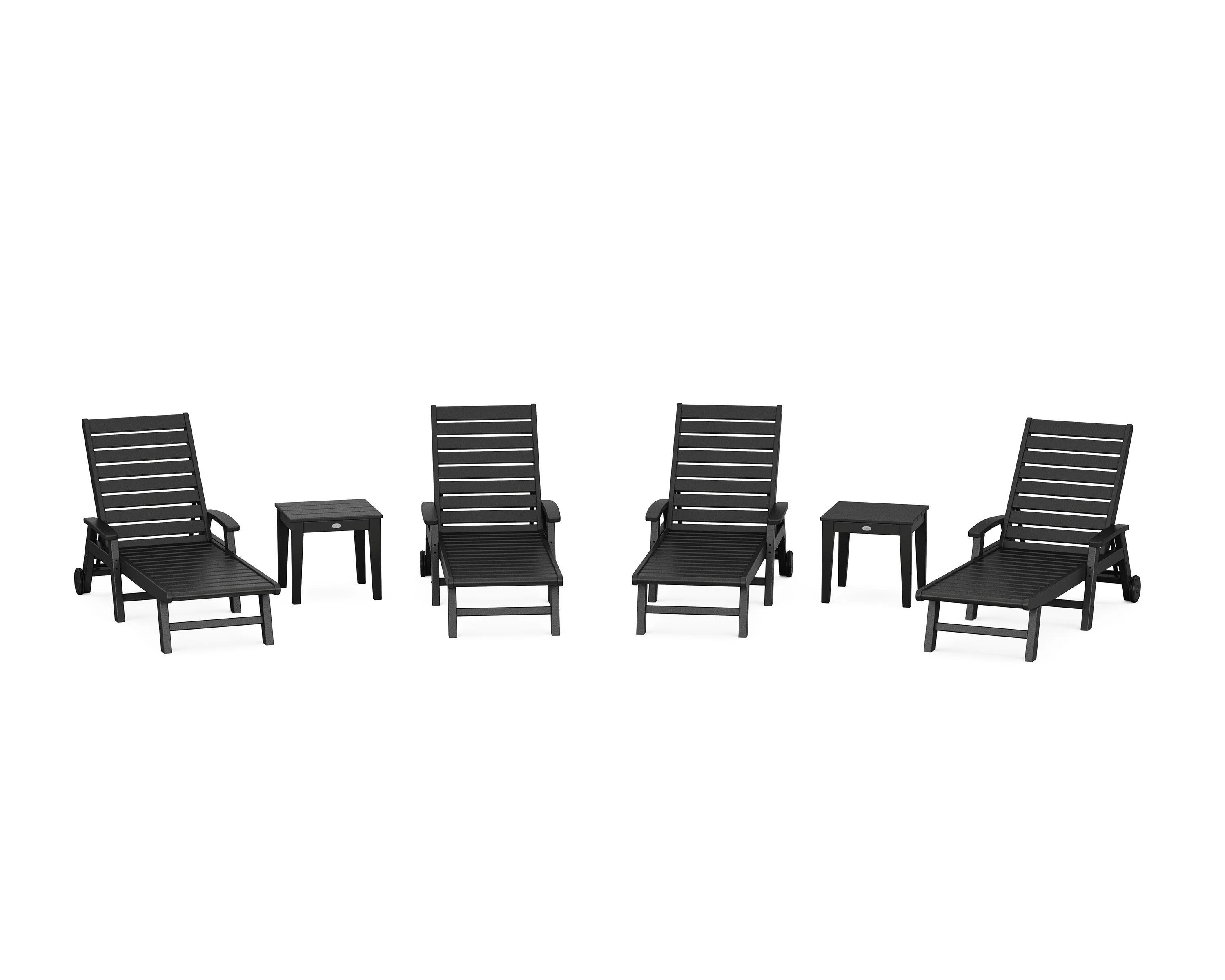 Signature Chaise 6-Piece Set with Wheels - Image 7