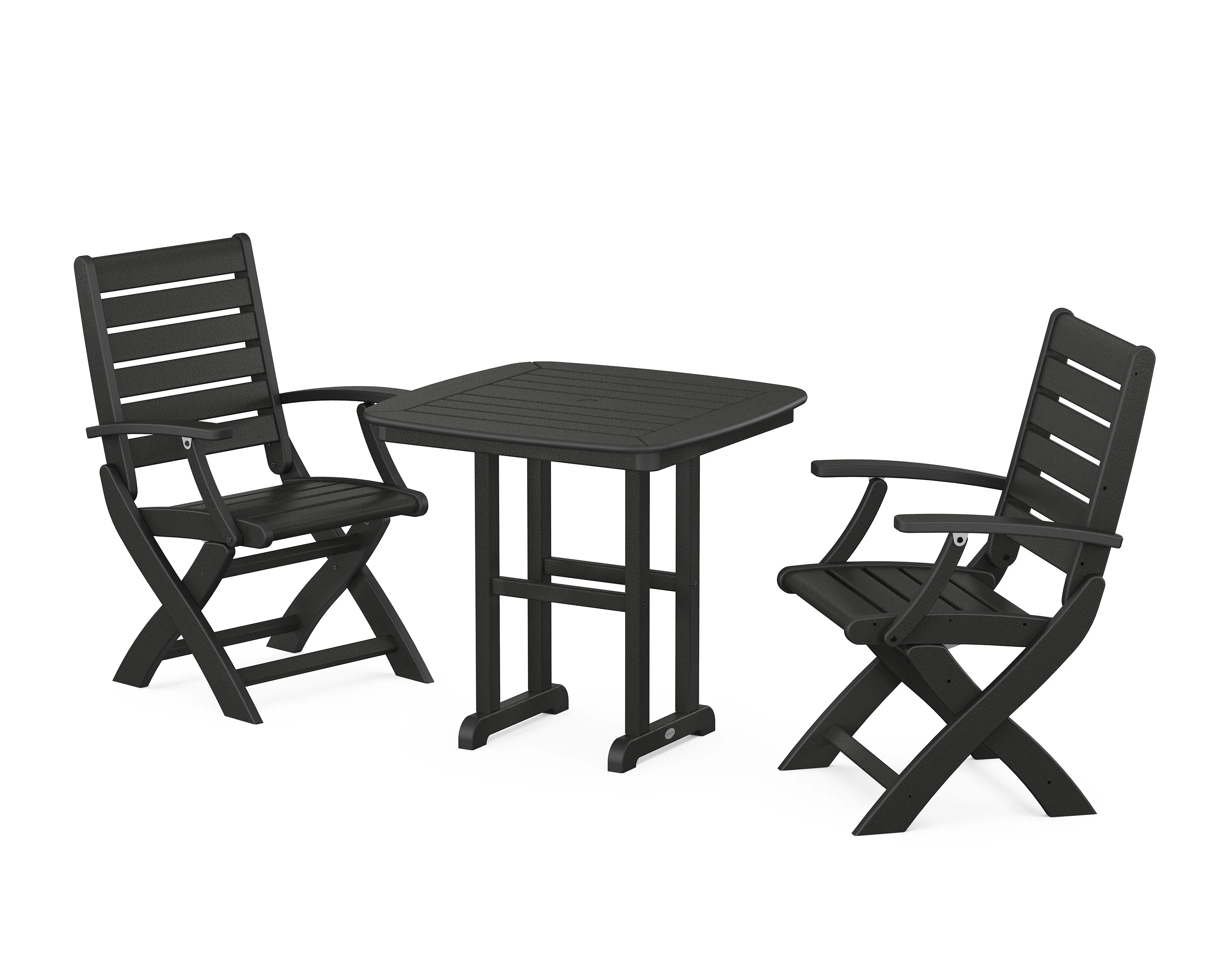 Signature Folding Chair 3-Piece Dining Set - Image 4