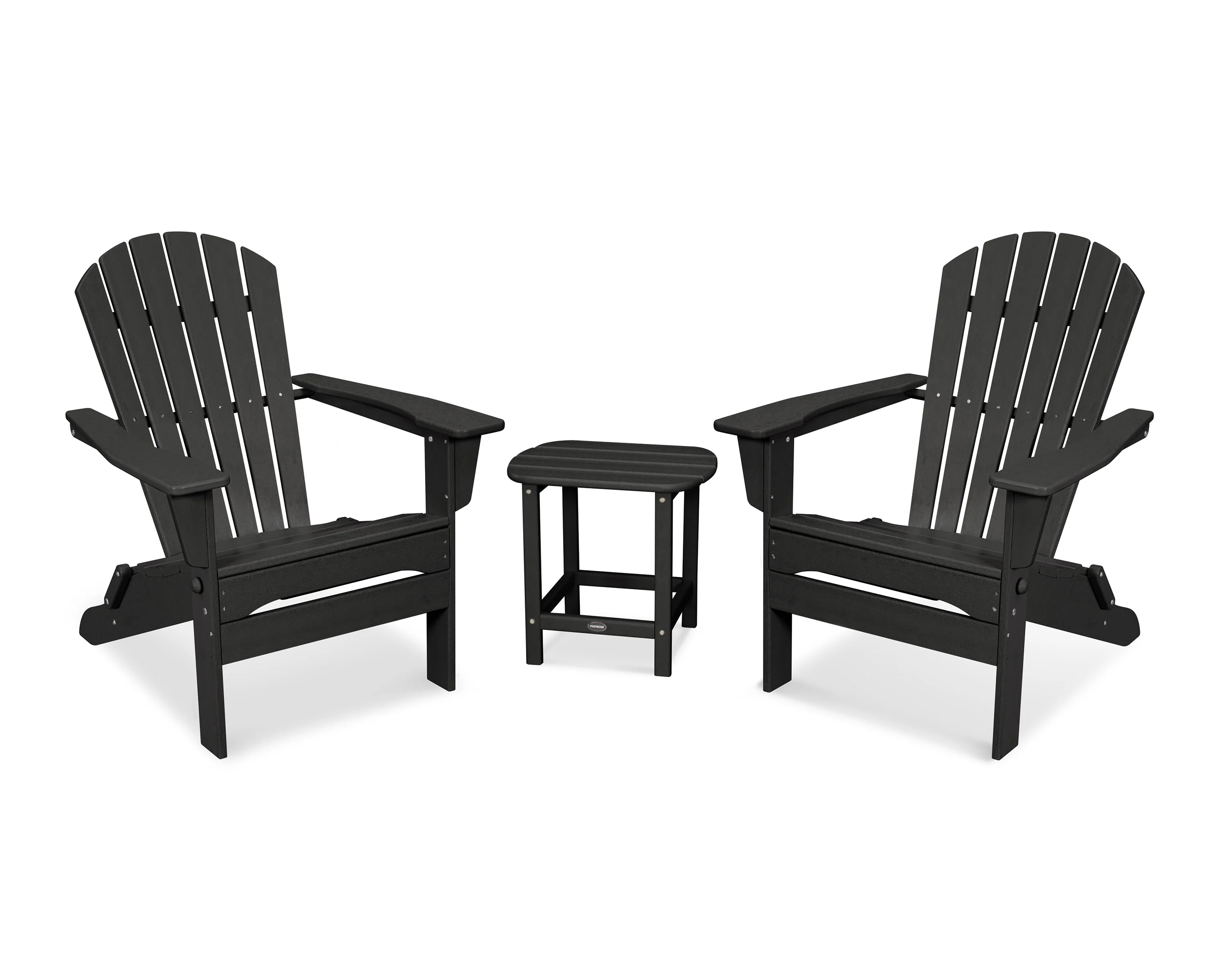 South Beach 3-Piece Folding Adirondack Set - Image 13