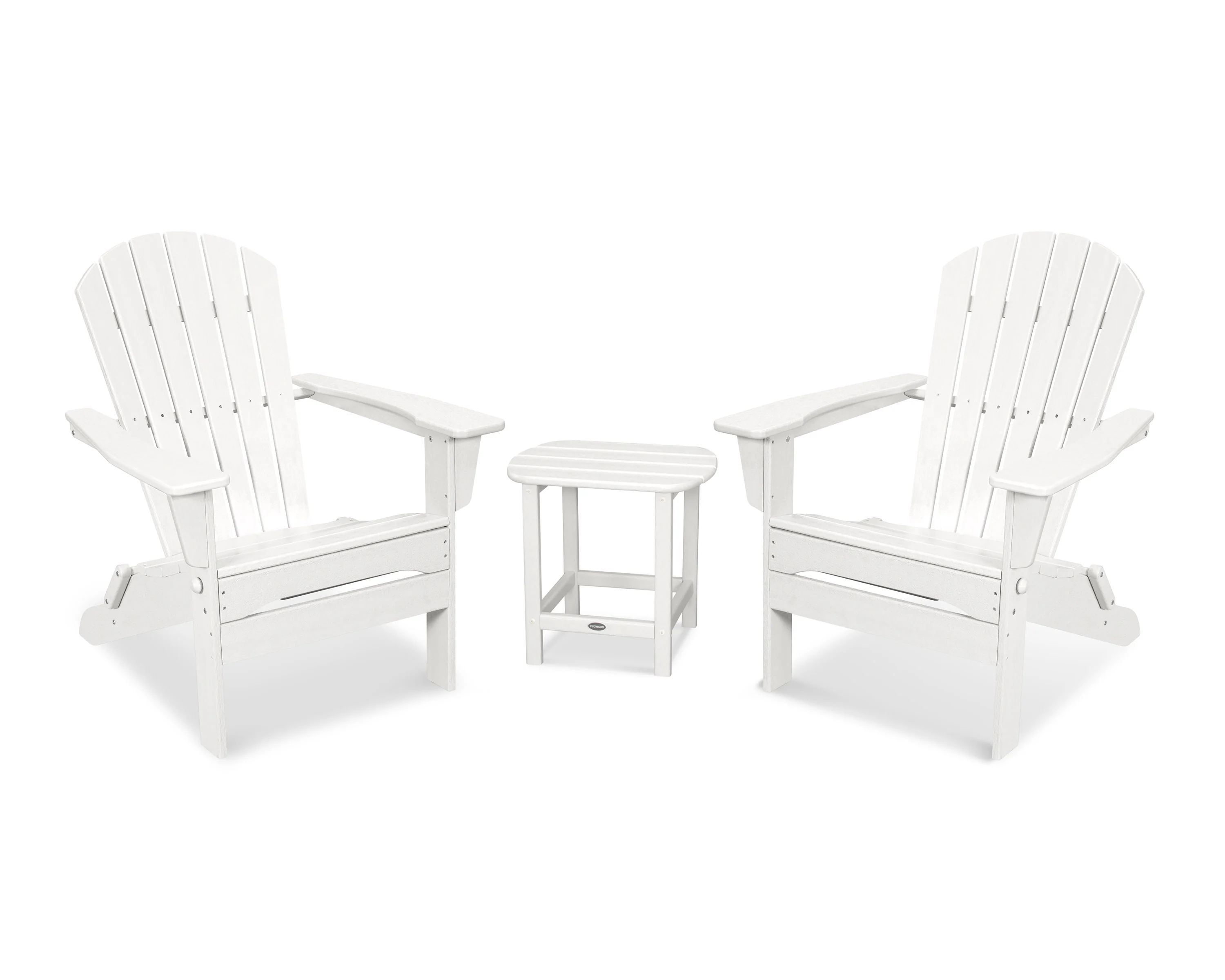 South Beach 3-Piece Folding Adirondack Set - Image 15