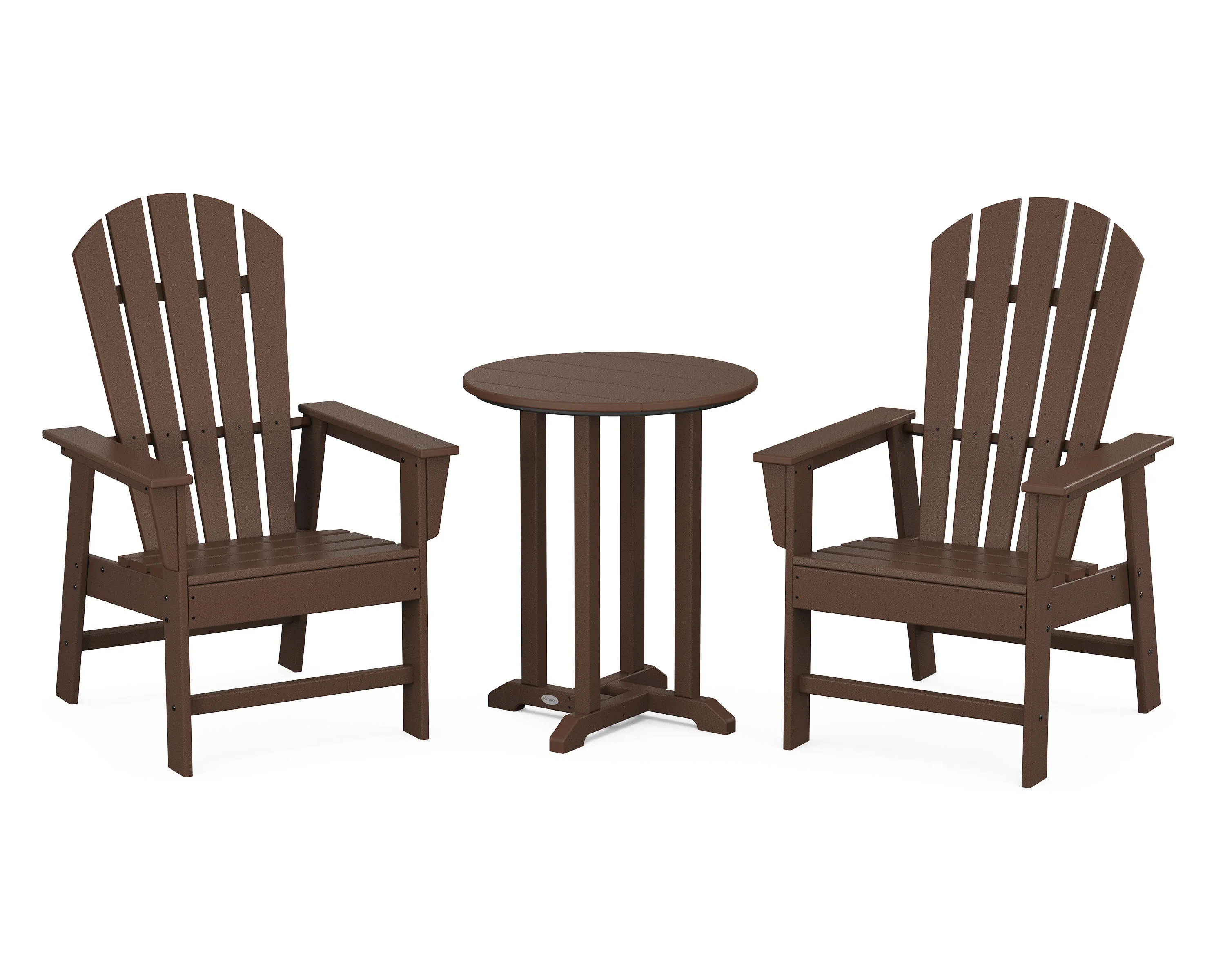 South Beach 3-Piece Round Farmhouse Bistro Dining Set - Image 13