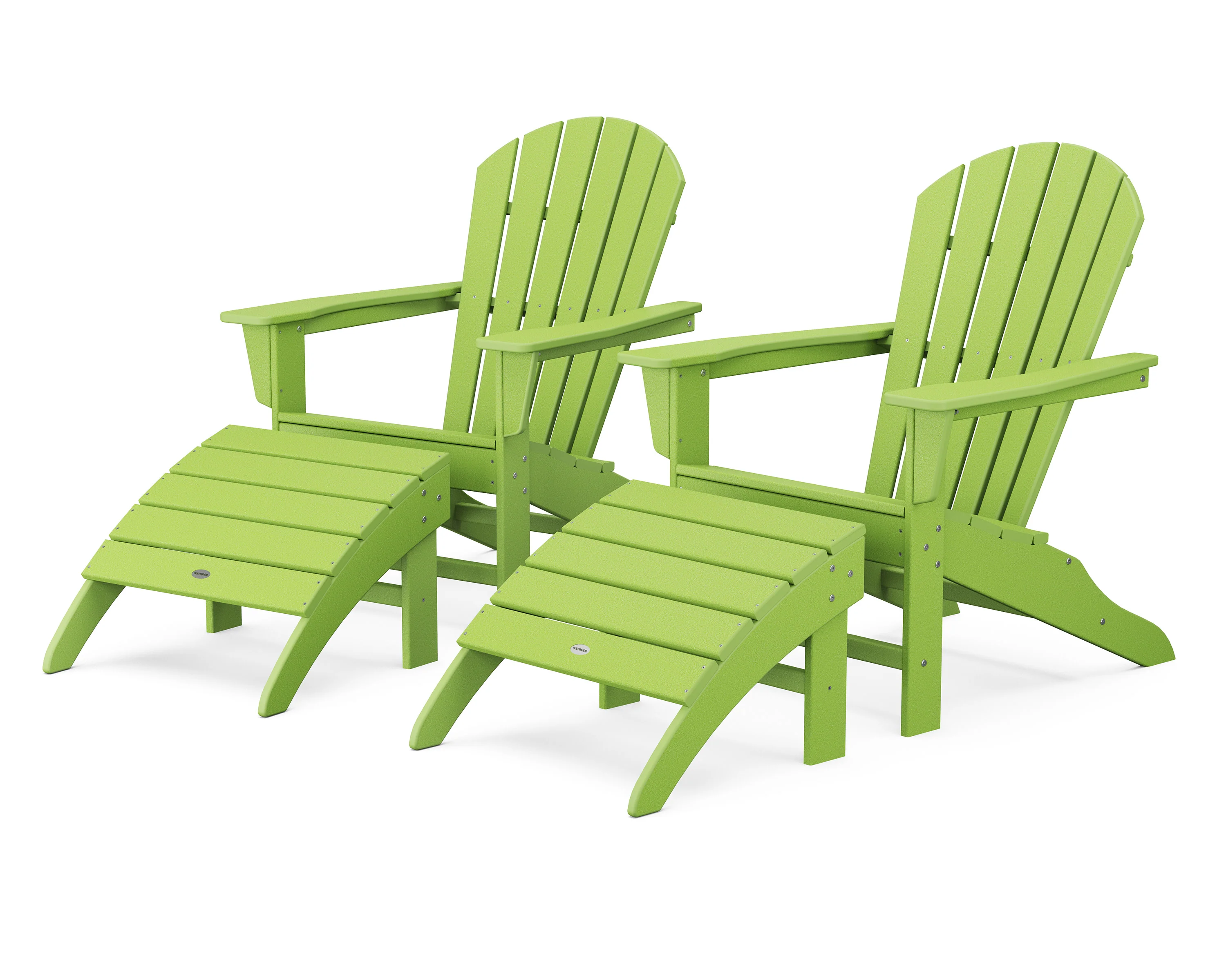 South Beach 4-Piece Adirondack Set - Image 16