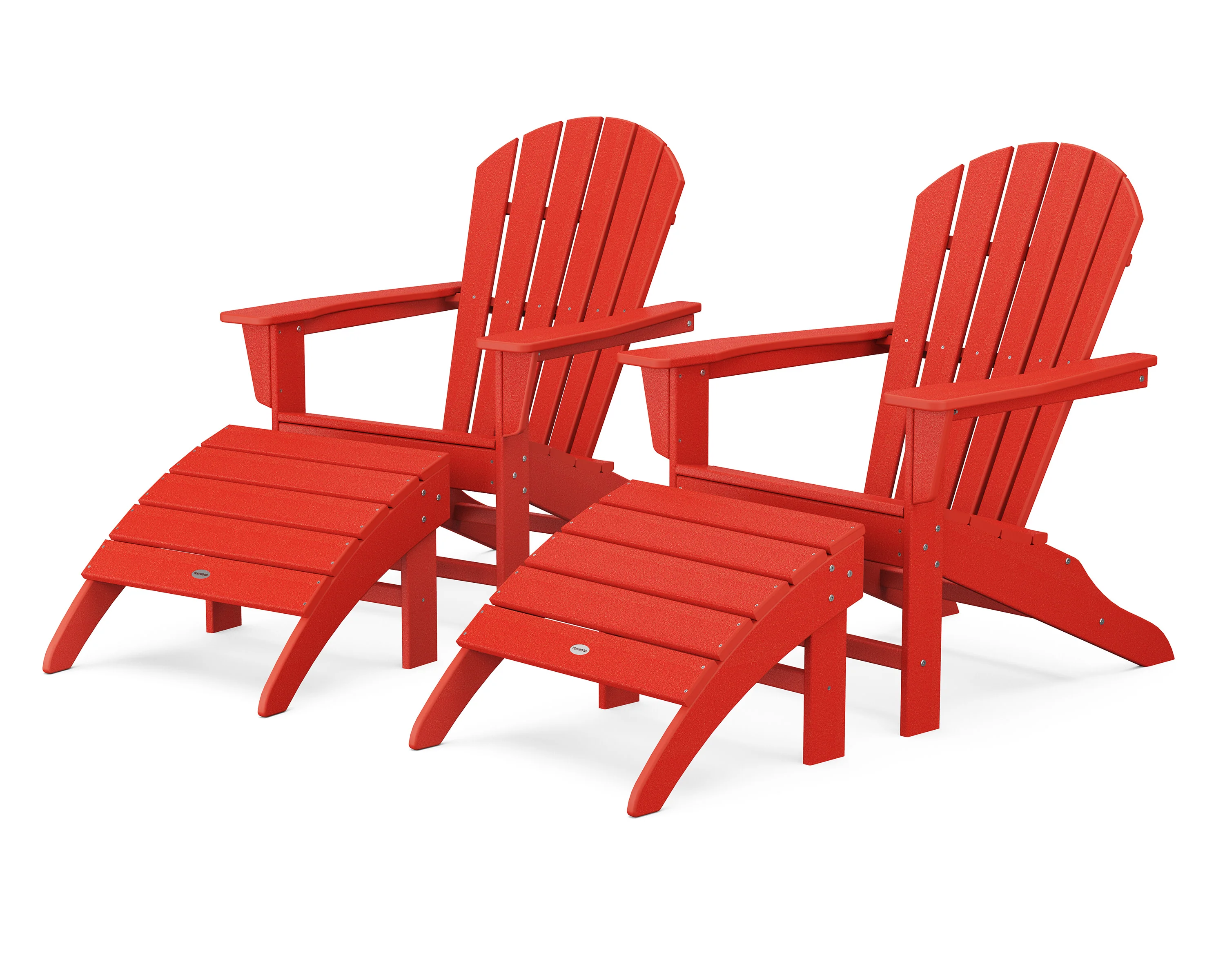South Beach 4-Piece Adirondack Set - Image 19