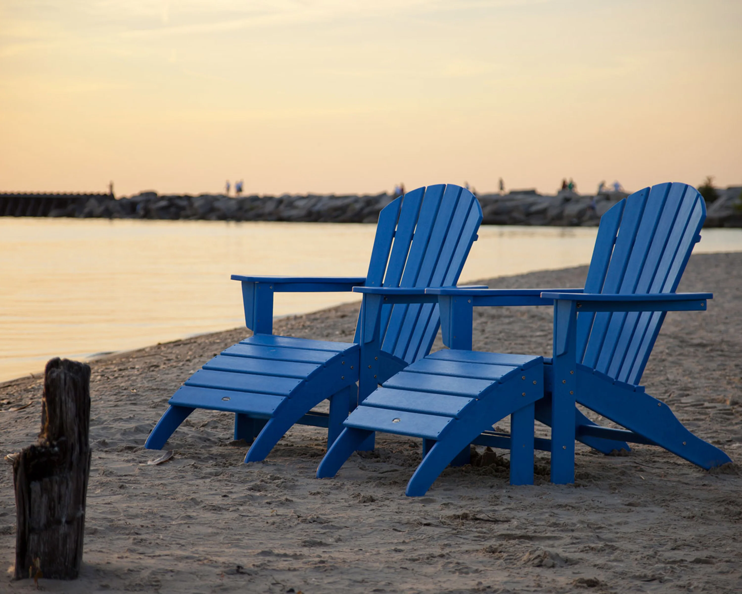 South Beach 4-Piece Adirondack Set - Image 5