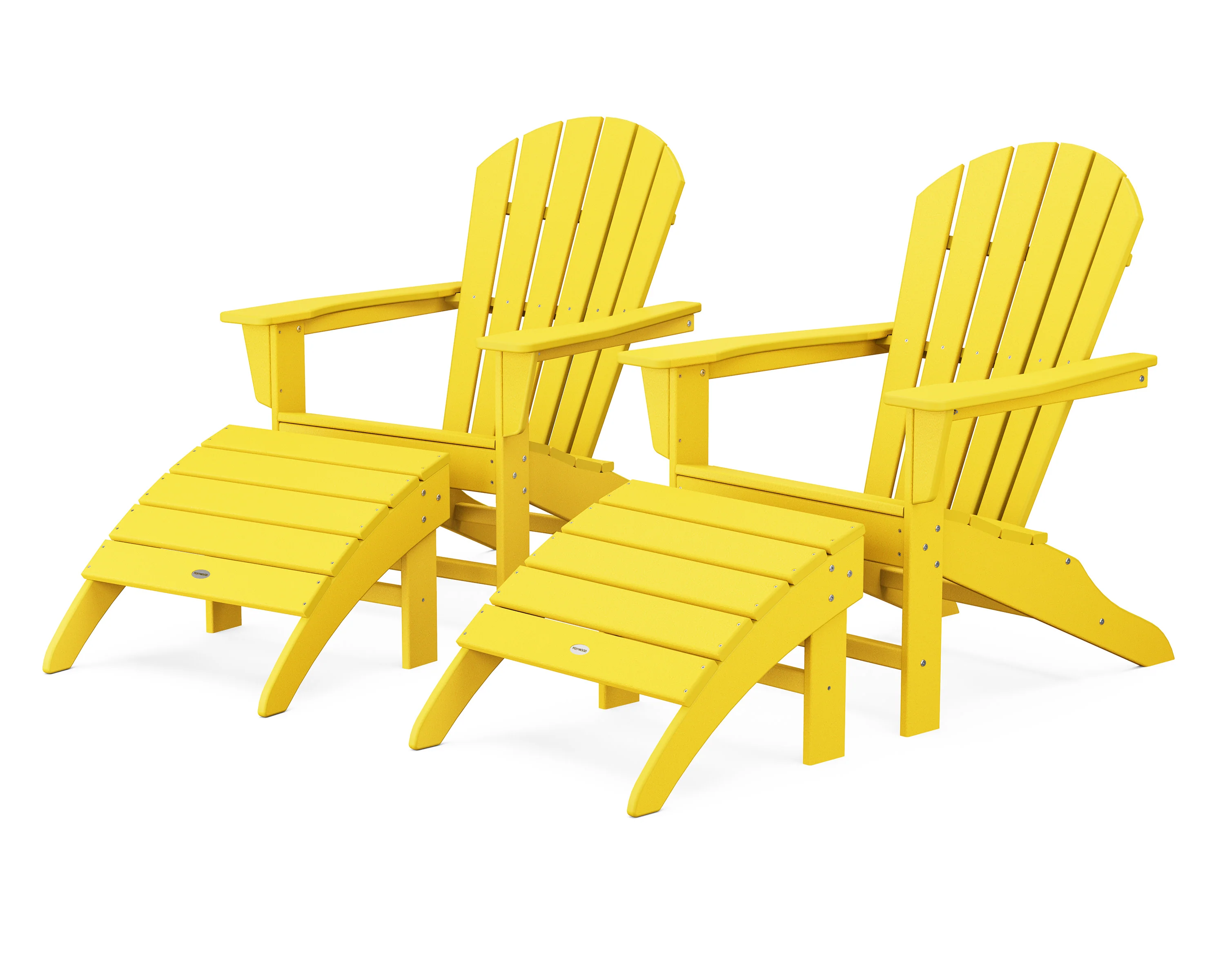 South Beach 4-Piece Adirondack Set - Image 8