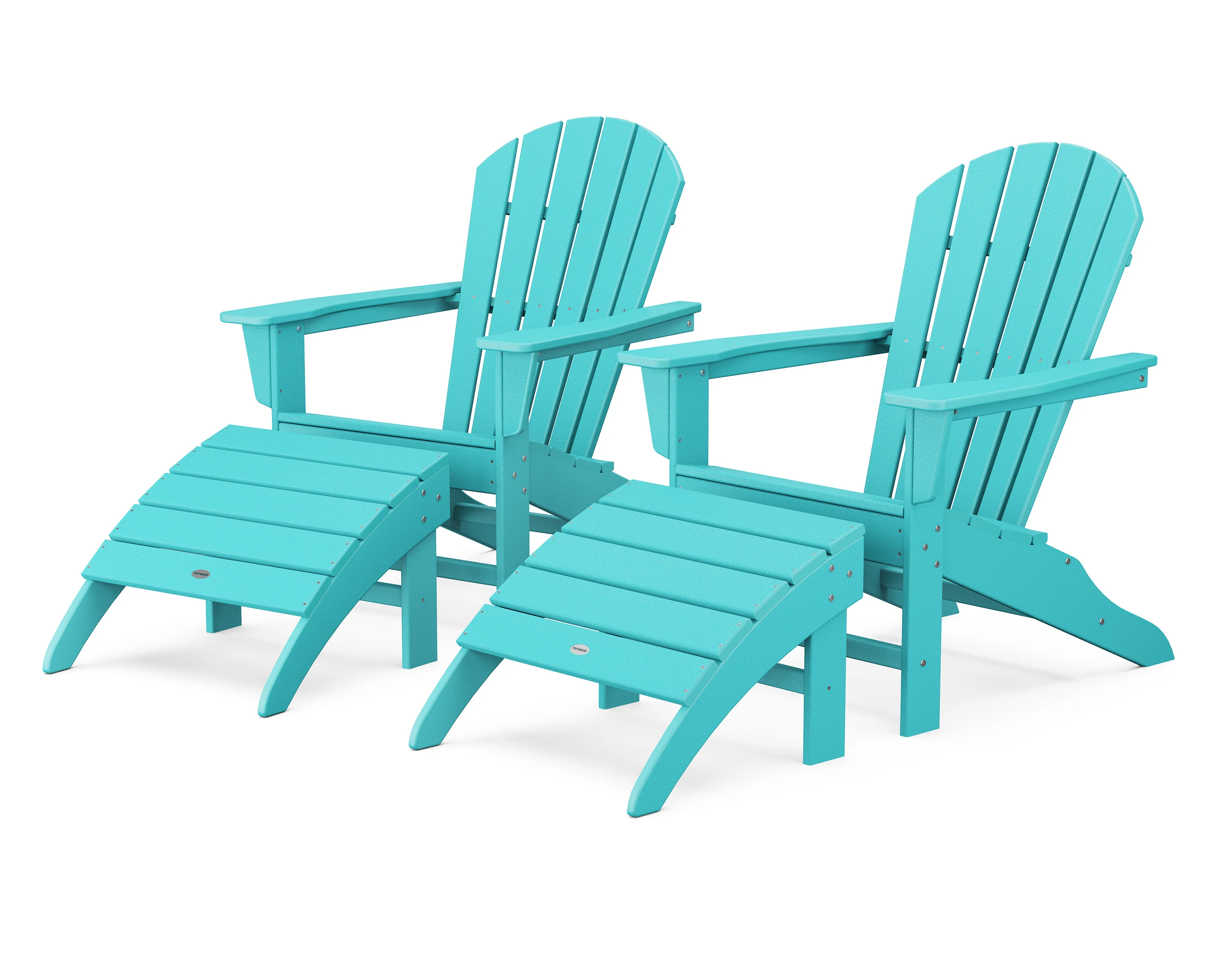 South Beach 4-Piece Adirondack Set - Image 9