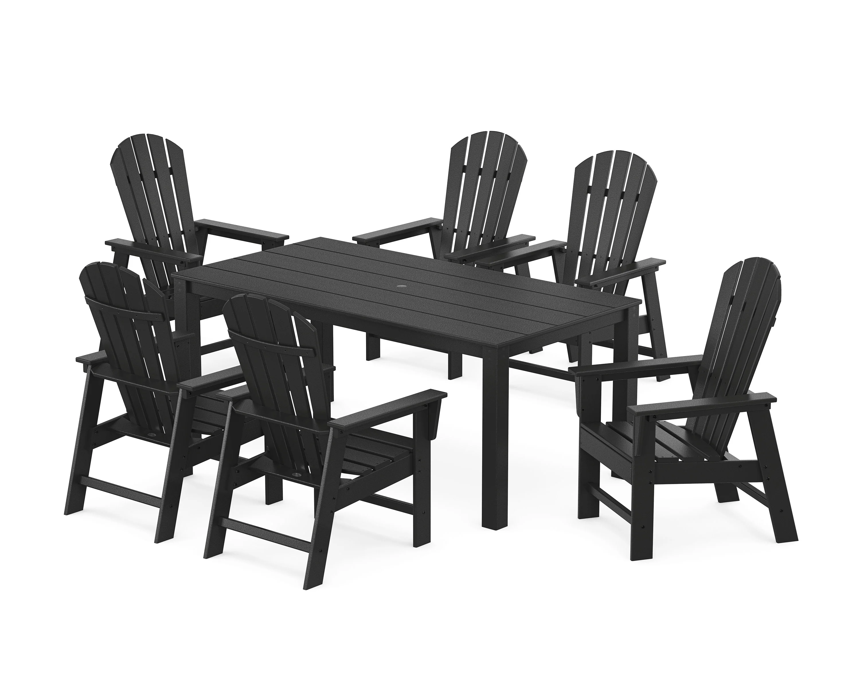 South Beach 7-Piece Parsons Dining Set - Image 4