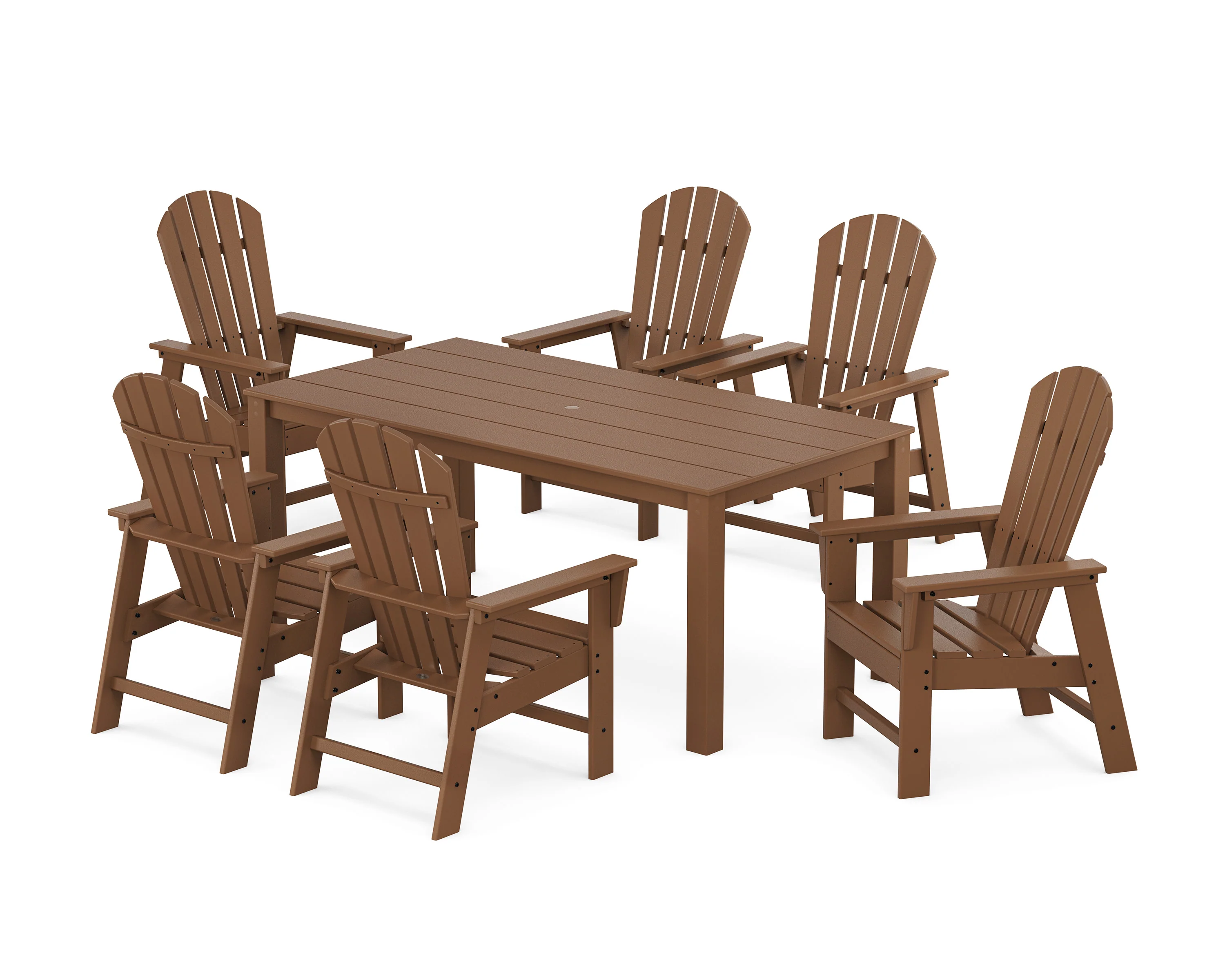 South Beach 7-Piece Parsons Dining Set - Image 7