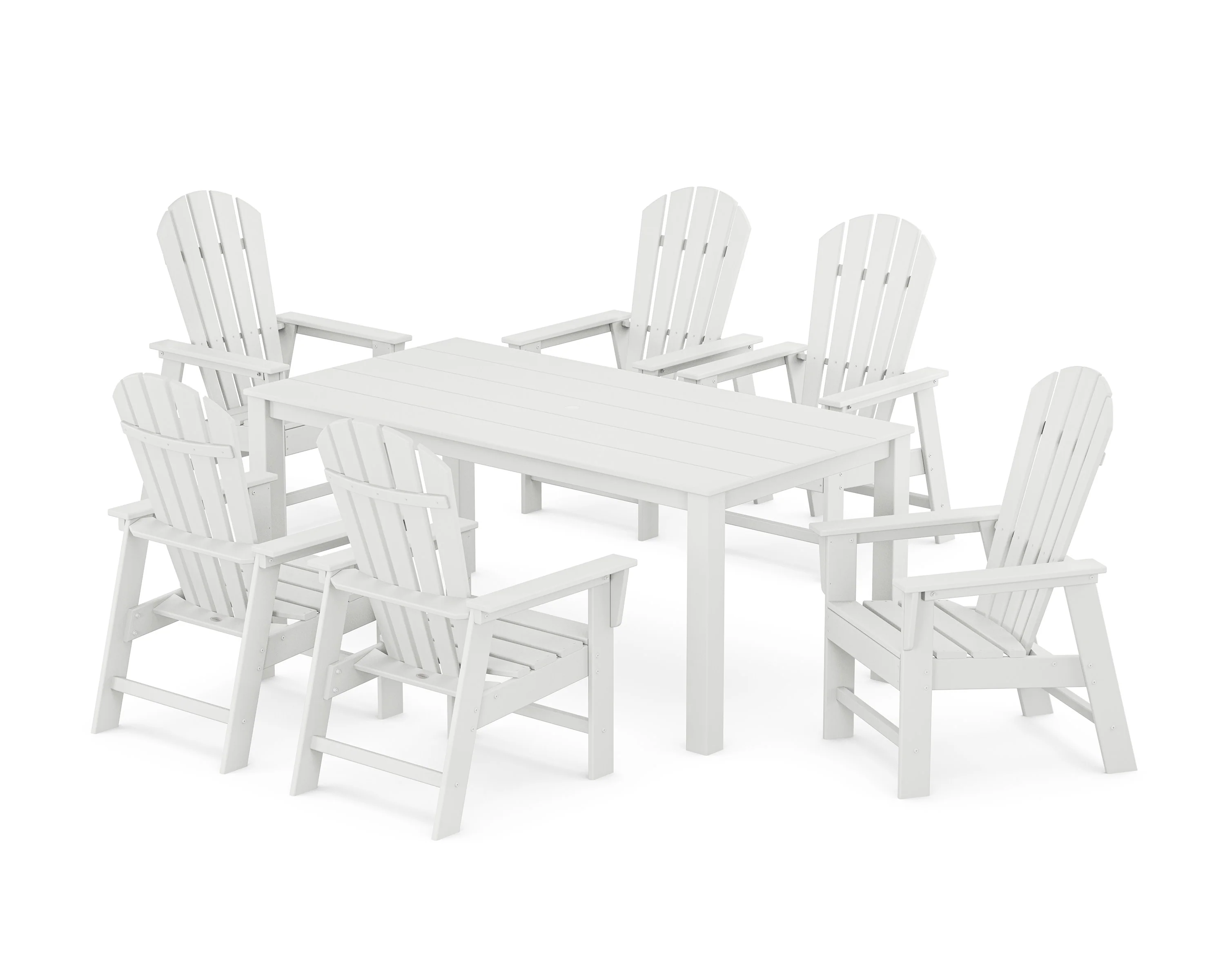 South Beach 7-Piece Parsons Dining Set - Image 8