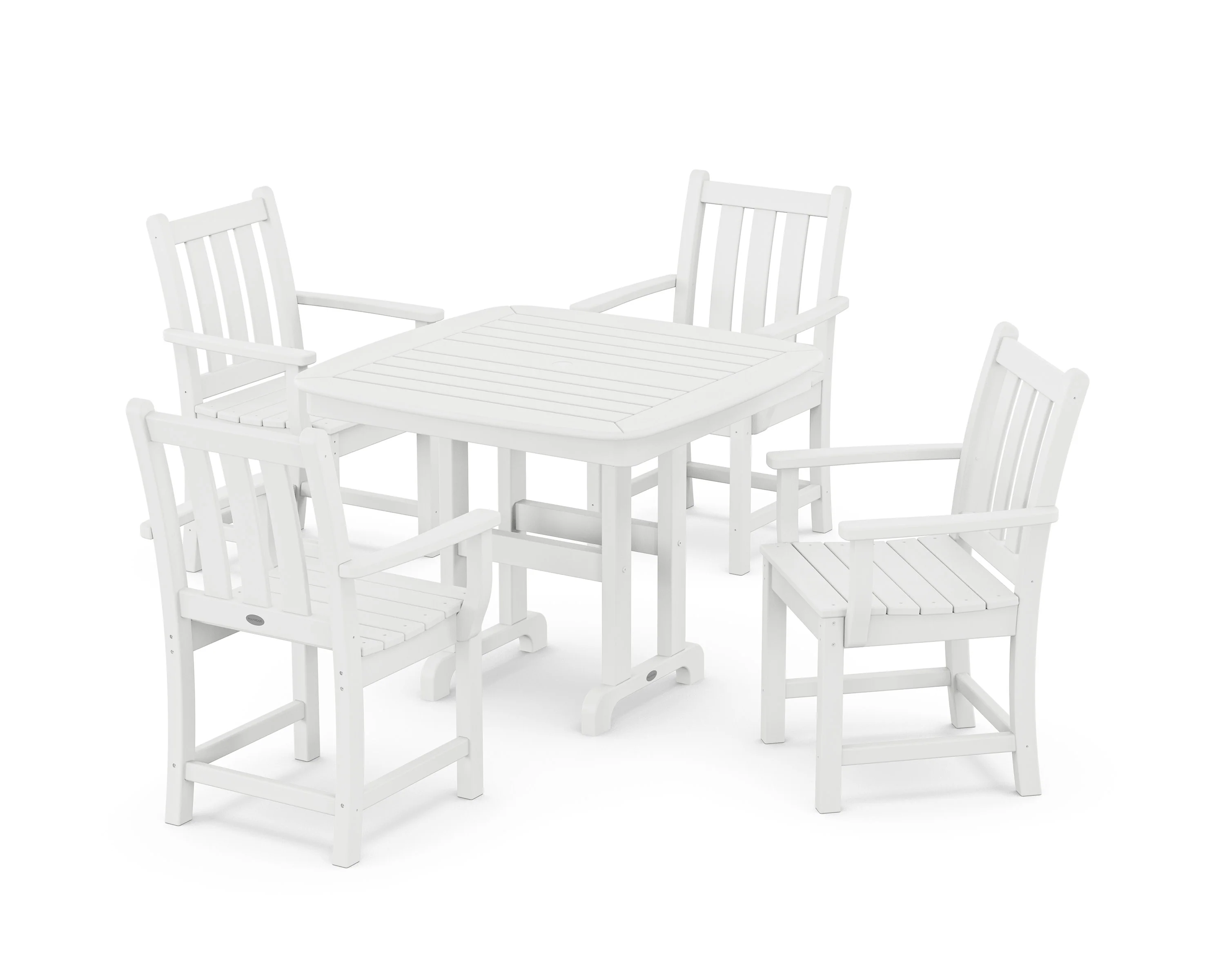 Traditional Garden 5-Piece Dining Set - Image 7