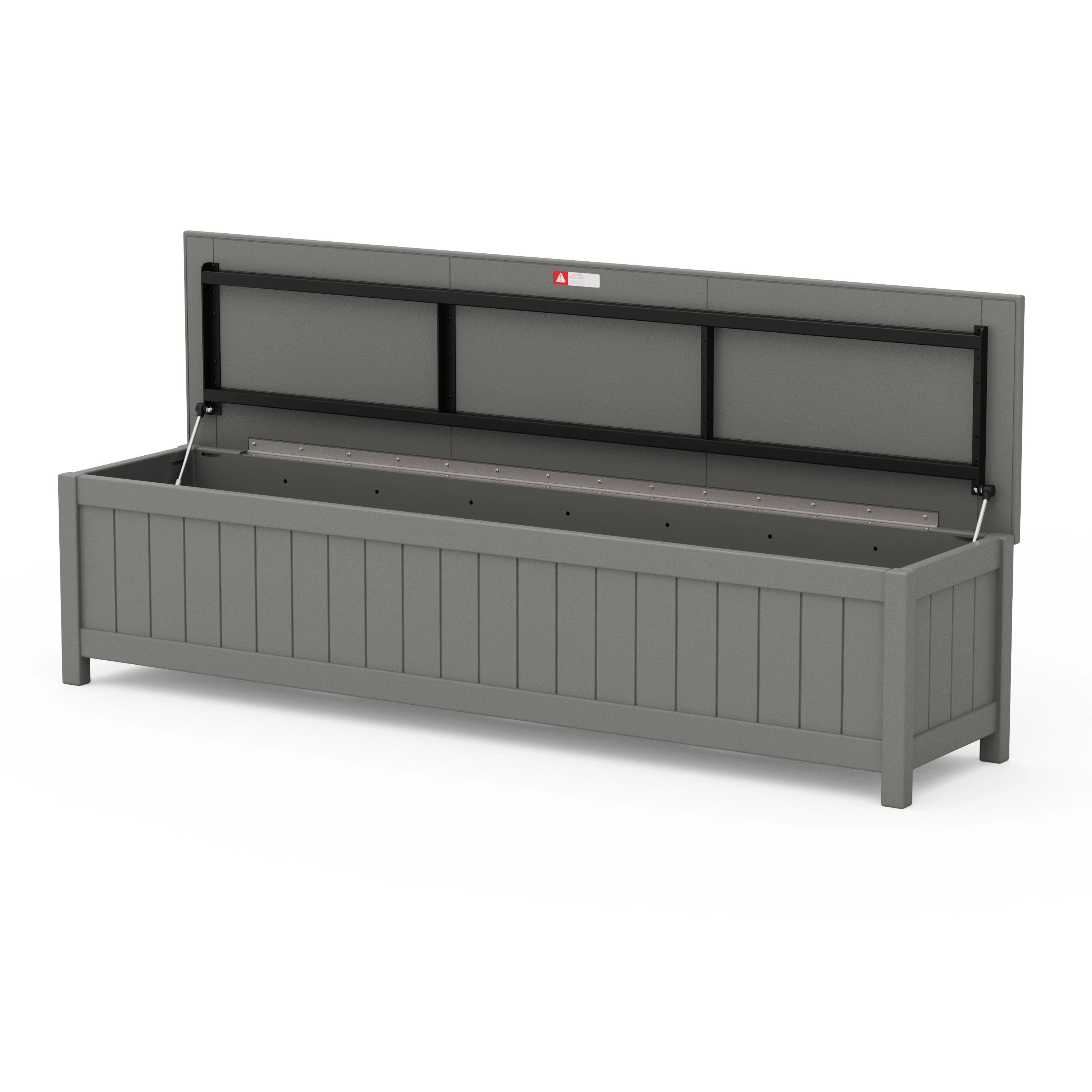 Vineyard 72" Storage Bench - Image 2