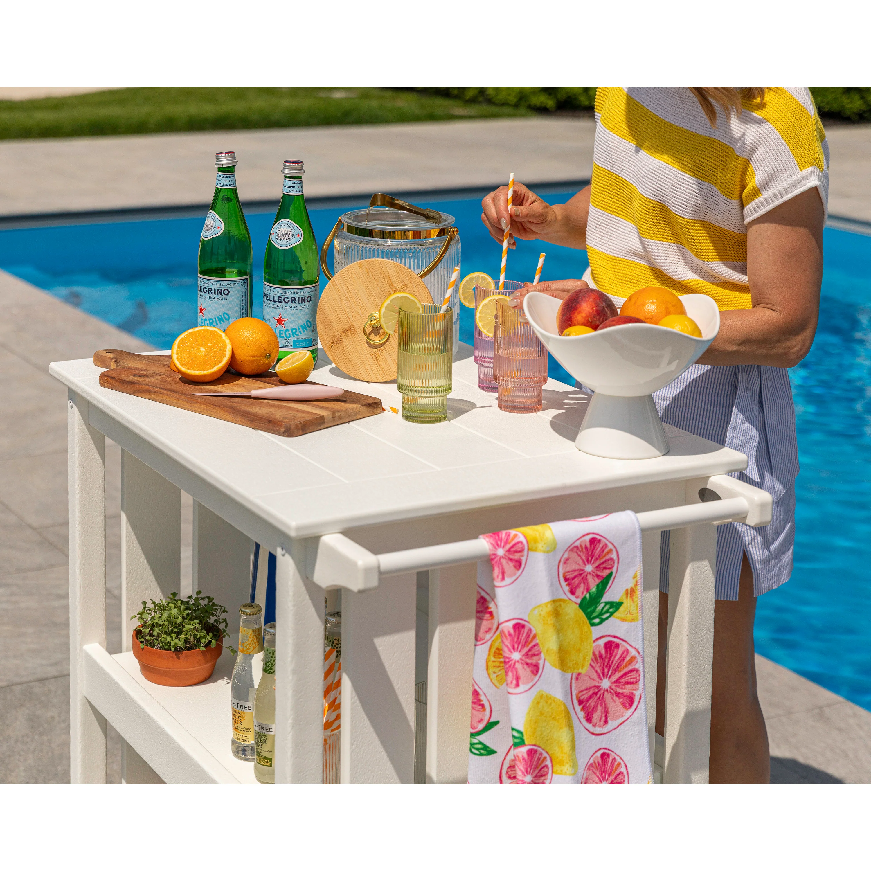 Vineyard Bar Cart - Image 13