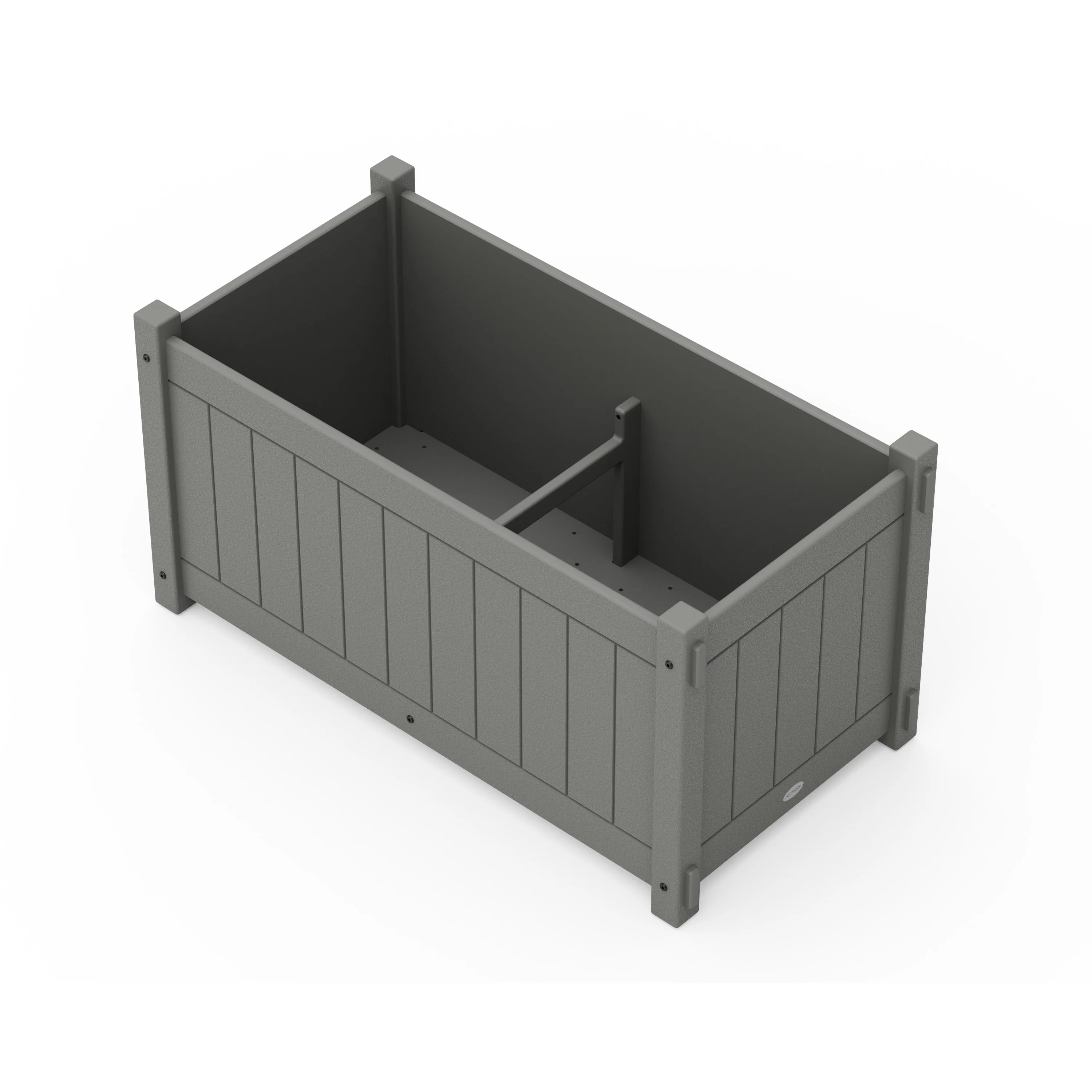 Vineyard Large Rectangle Double Planter Box - Image 3