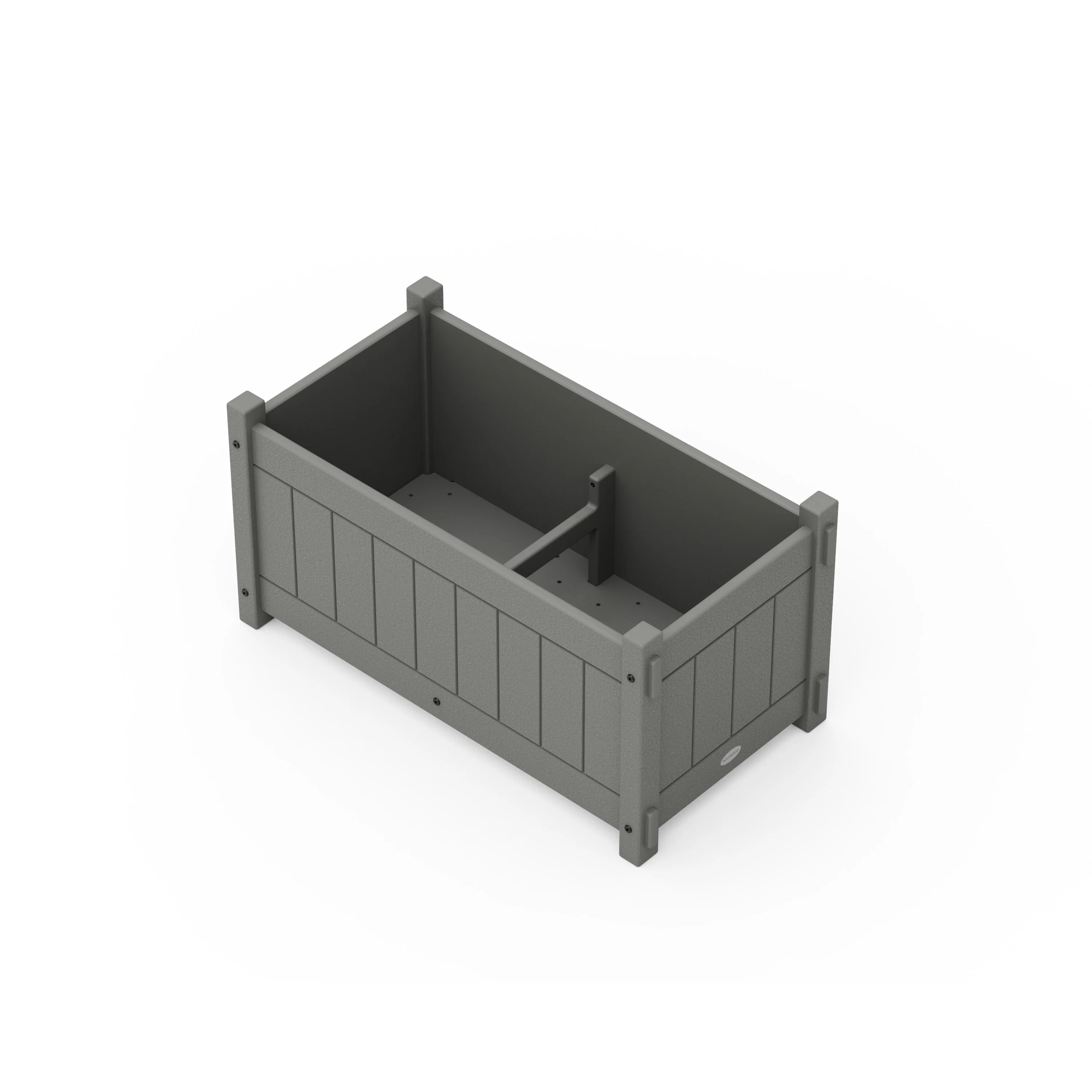 Vineyard Rectangle Double Planter Box - Image 3