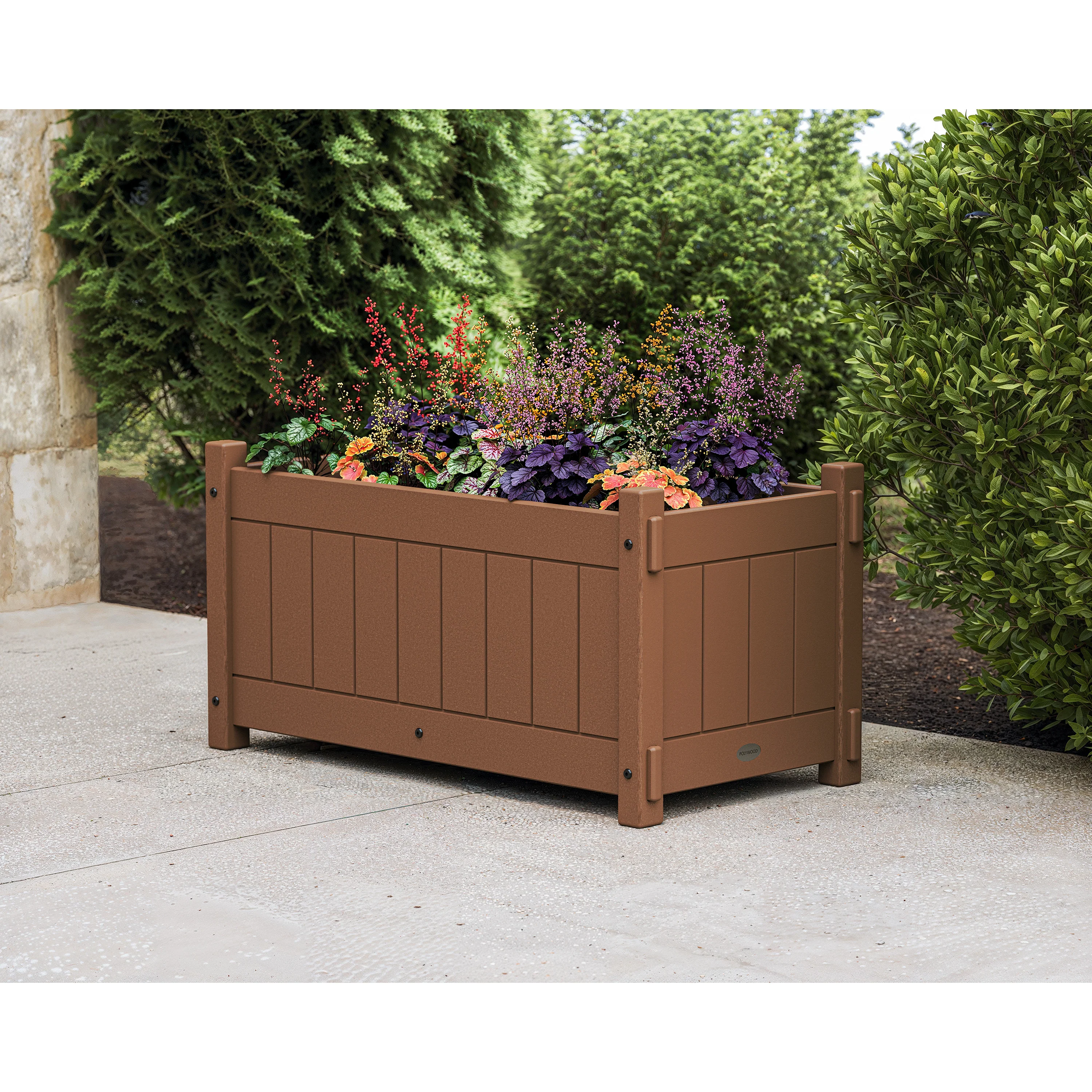 Vineyard Rectangle Double Planter Box - Image 5