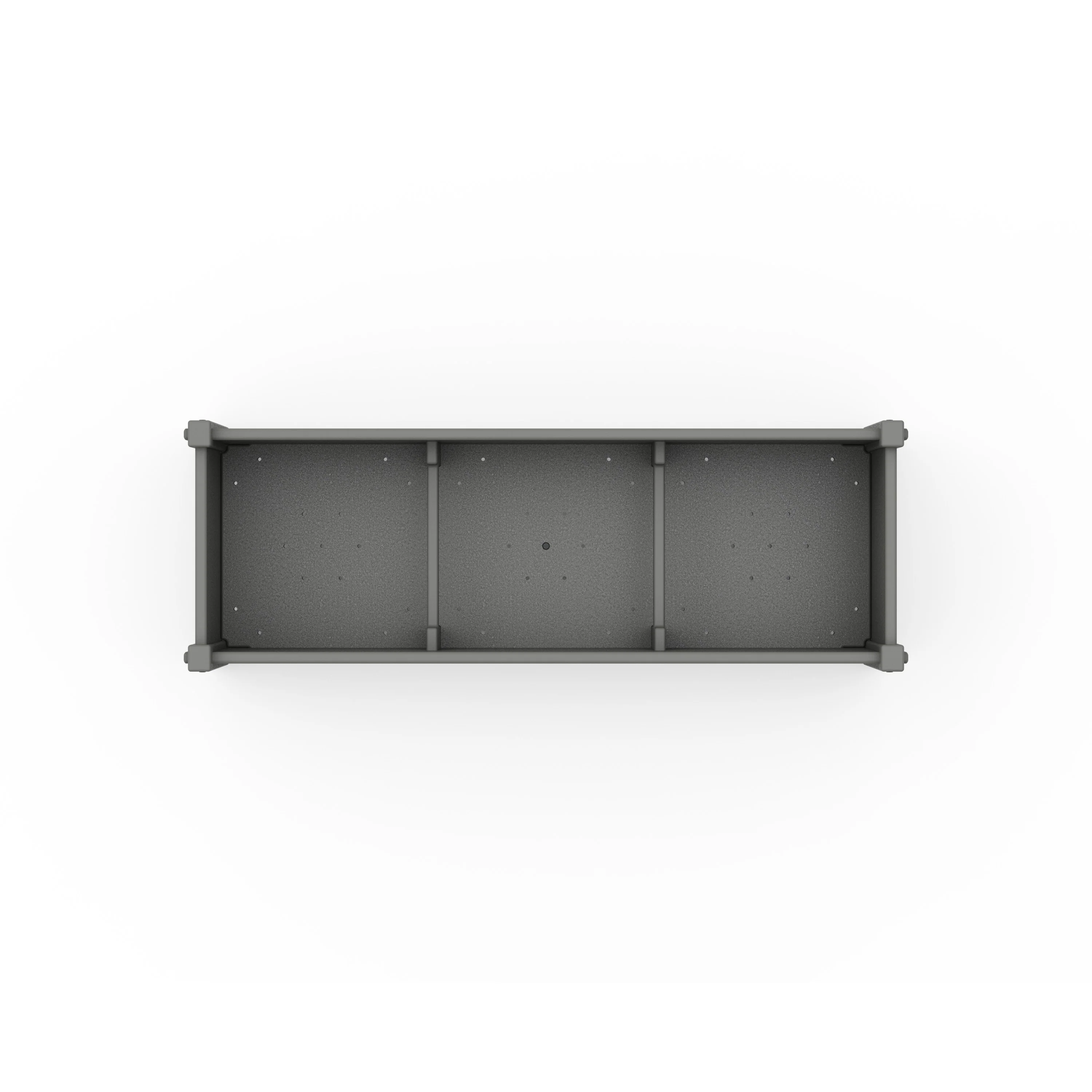 Vineyard Rectangle Triple Planter Box - Image 5