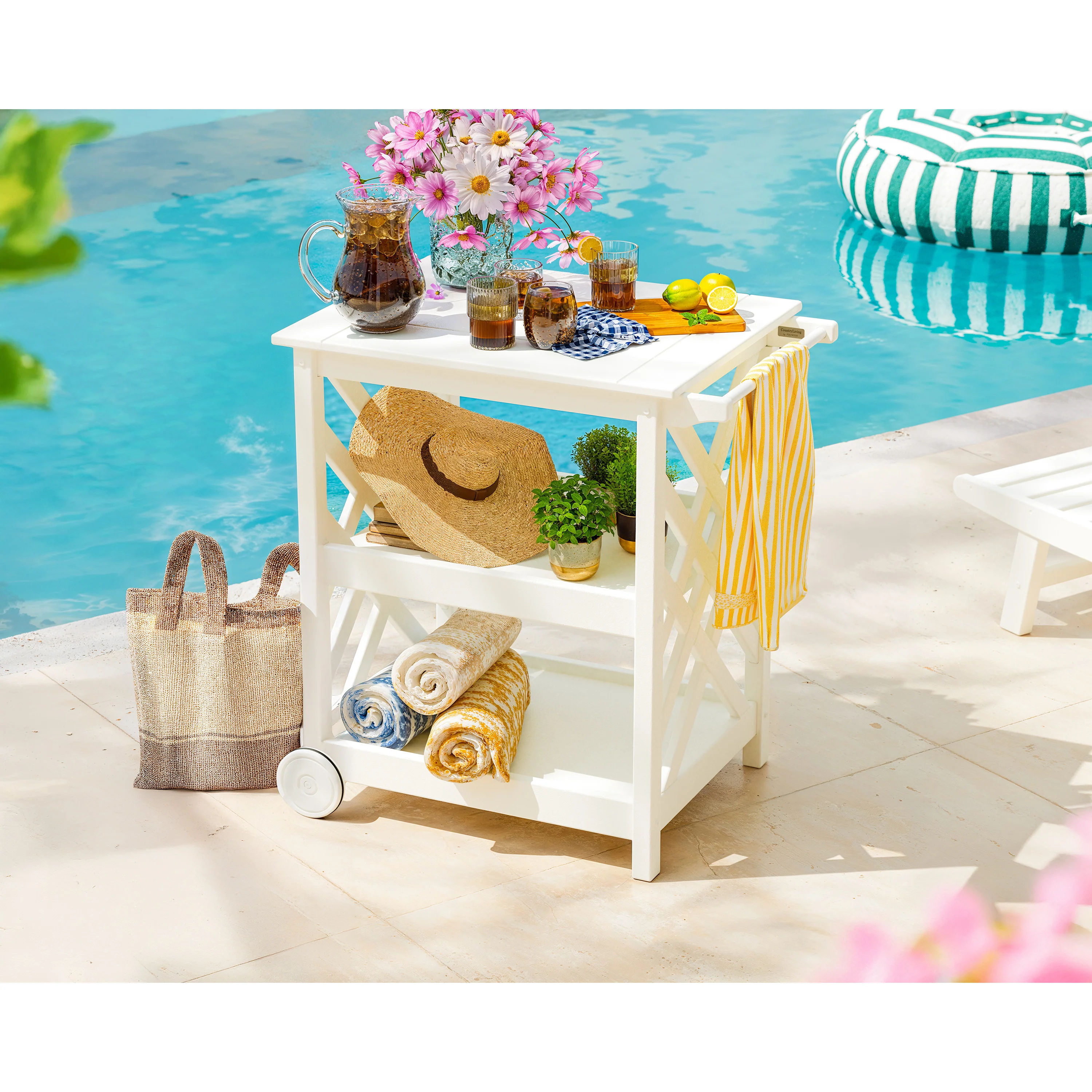 Wovendale Bar Cart - Image 8